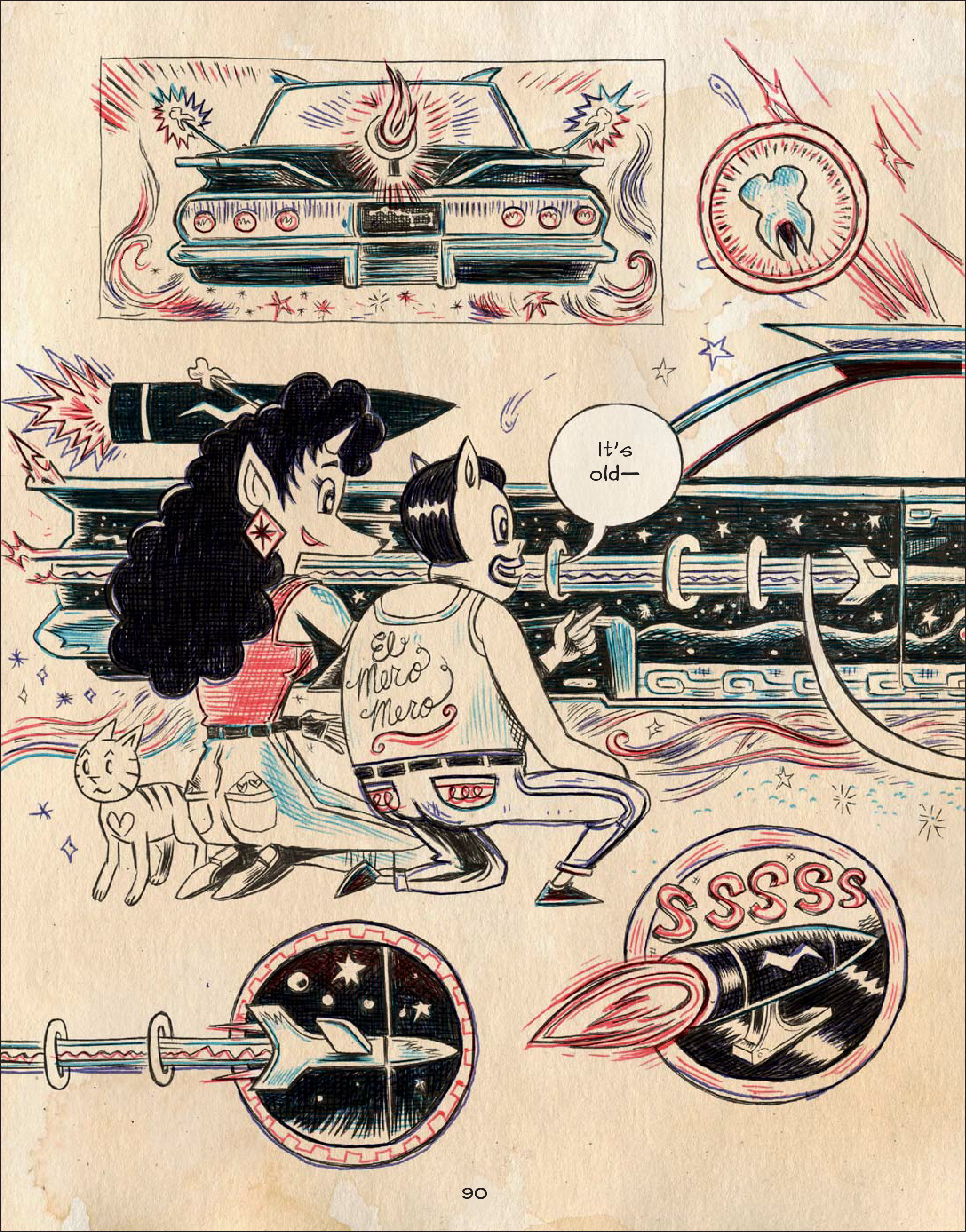 Read online Lowriders in Space comic -  Issue # TPB - 91