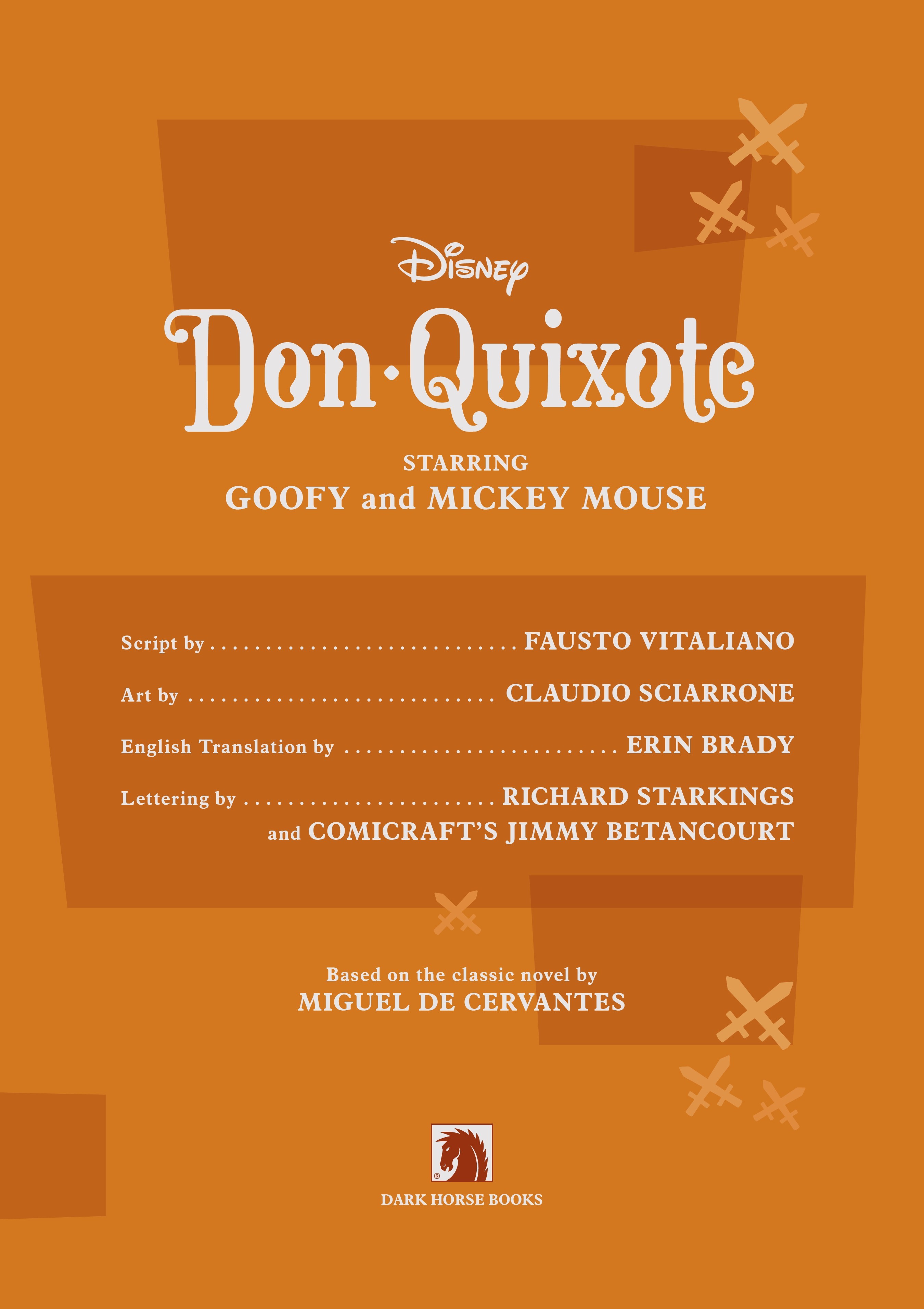 Read online Disney Don Quixote, Starring Goofy and Mickey Mouse comic -  Issue # TPB - 4