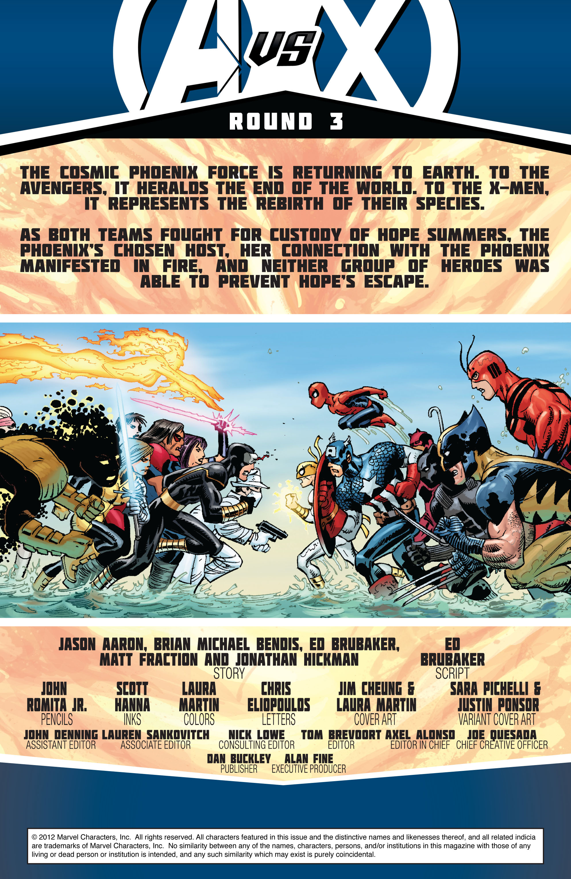 Read online Avengers Vs. X-Men comic -  Issue #3 - 2