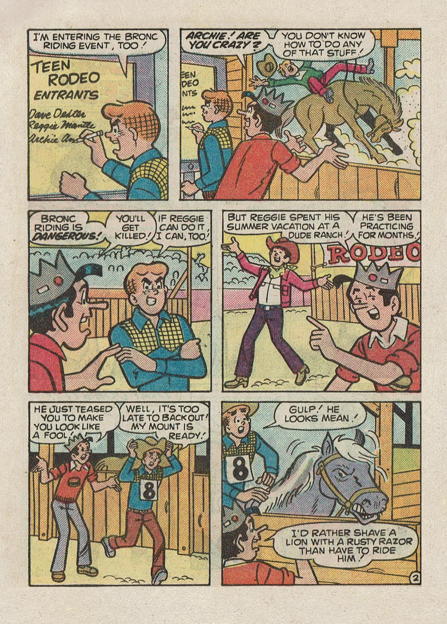 Read online Jughead Jones Comics Digest comic -  Issue #54 - 92