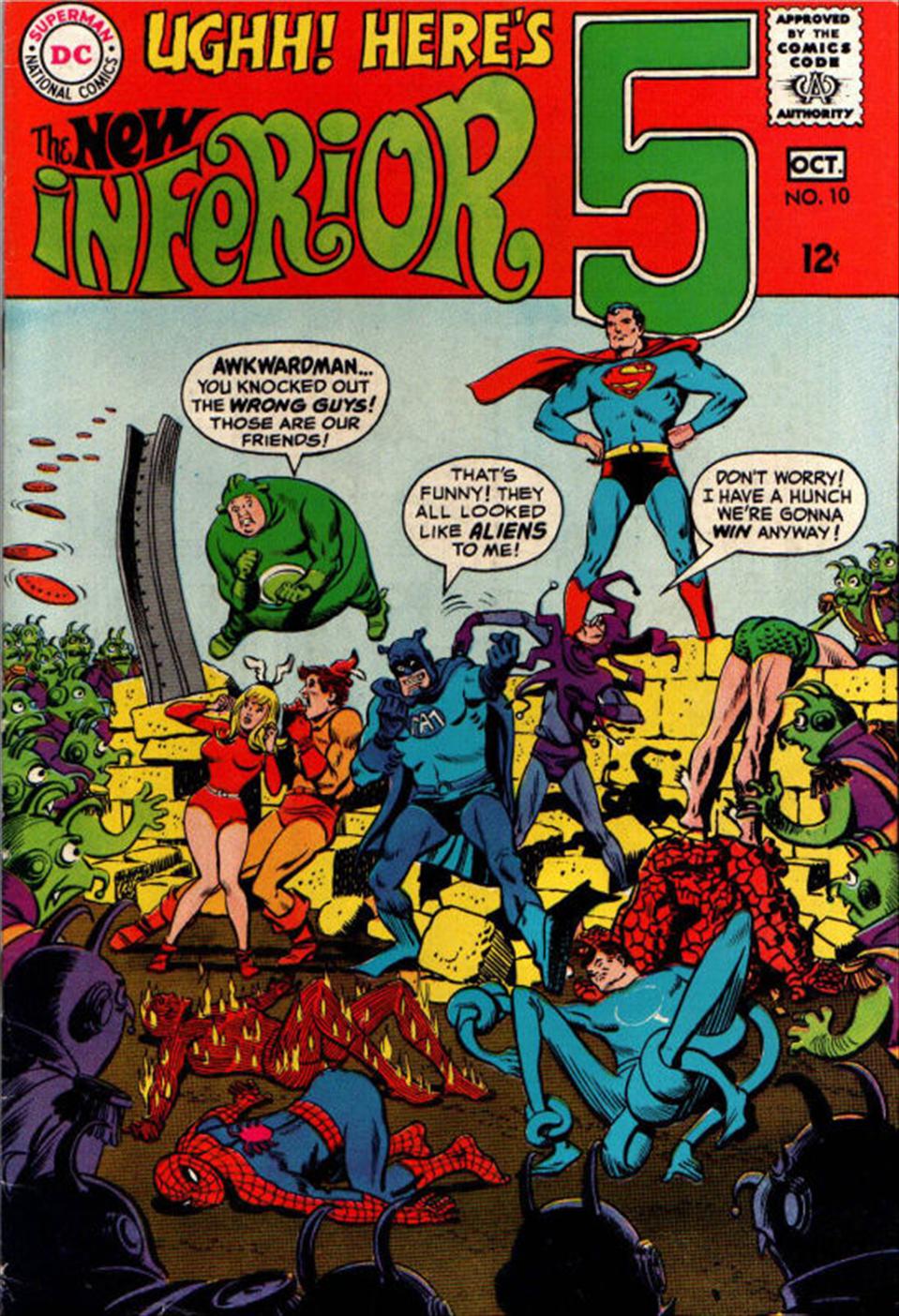 Read online The Inferior Five comic -  Issue #10 - 1