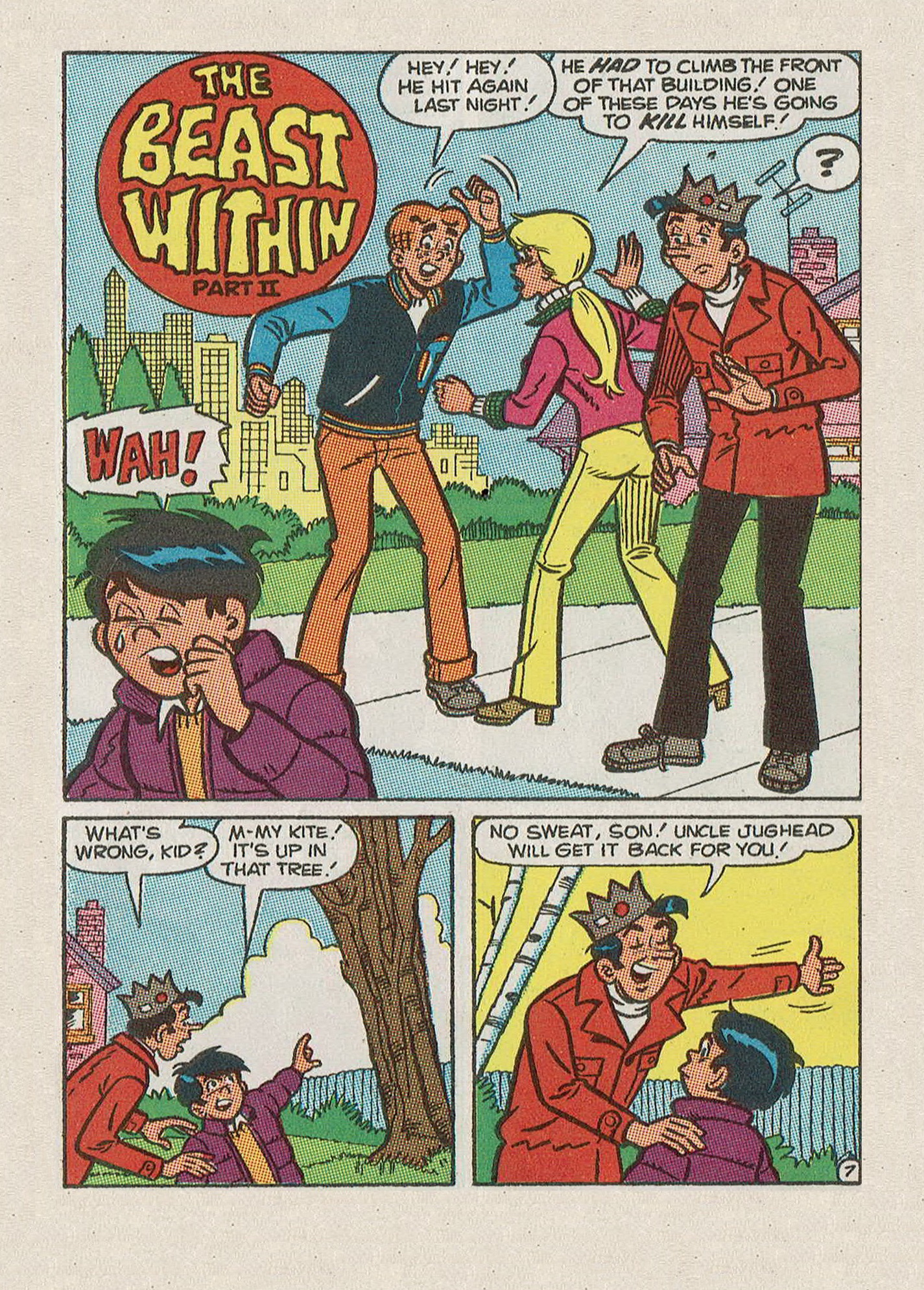 Read online Jughead Jones Comics Digest comic -  Issue #68 - 109