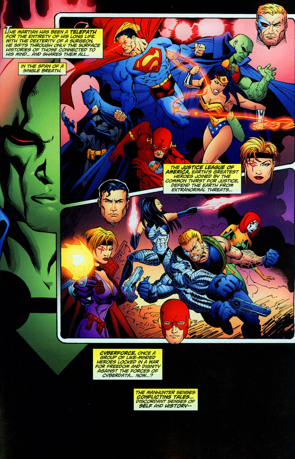 Read online JLA/Cyberforce comic -  Issue # Full - 17