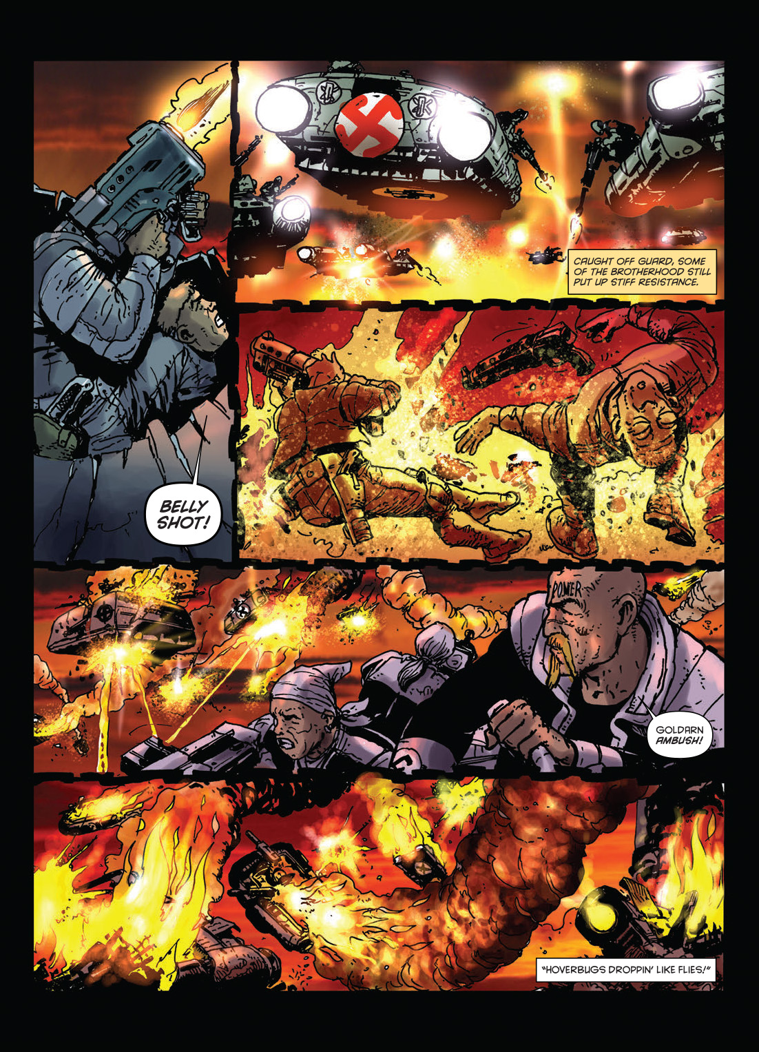 Read online Strontium Dog: The Life and Death of Johnny Alpha: Dogs of War comic -  Issue # TPB - 106