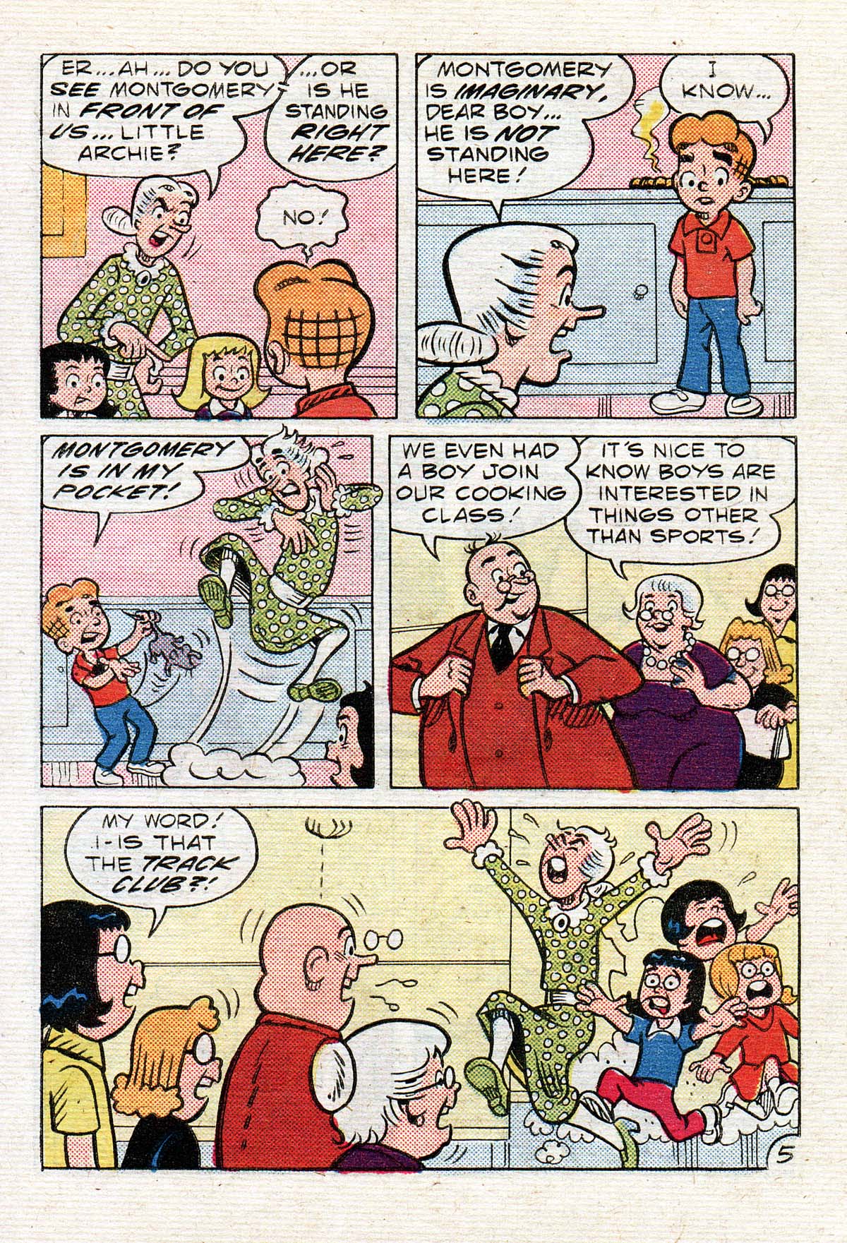 Read online Little Archie Comics Digest Magazine comic -  Issue #33 - 70