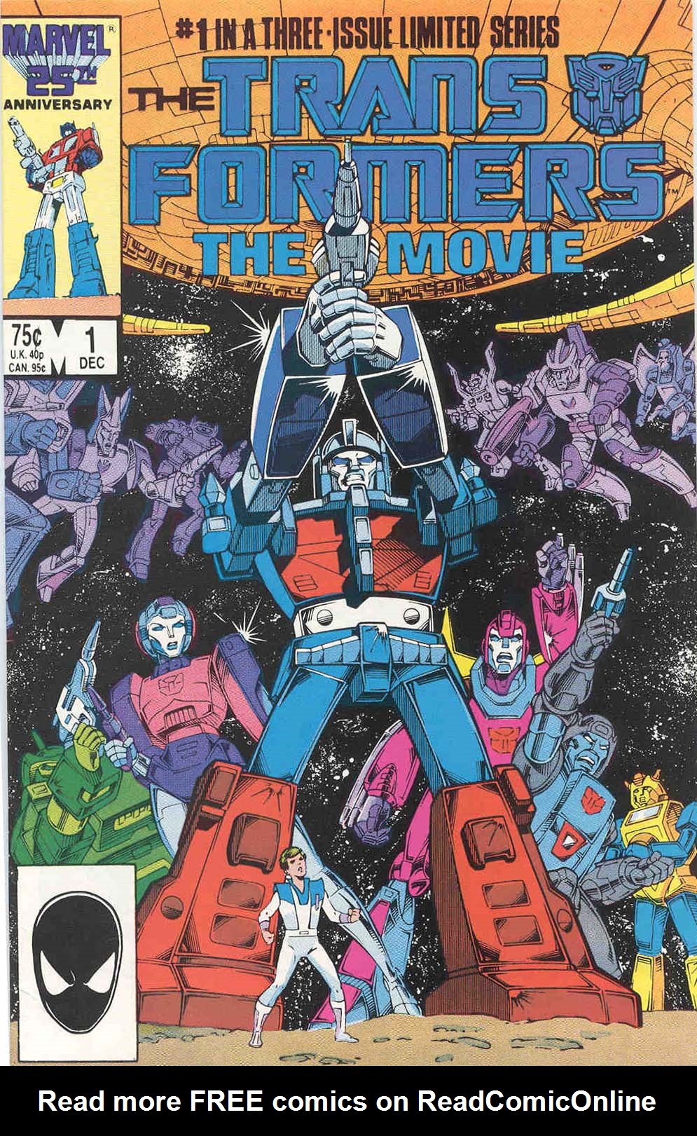 Read online The Transformers: The Movie comic -  Issue #1 - 1