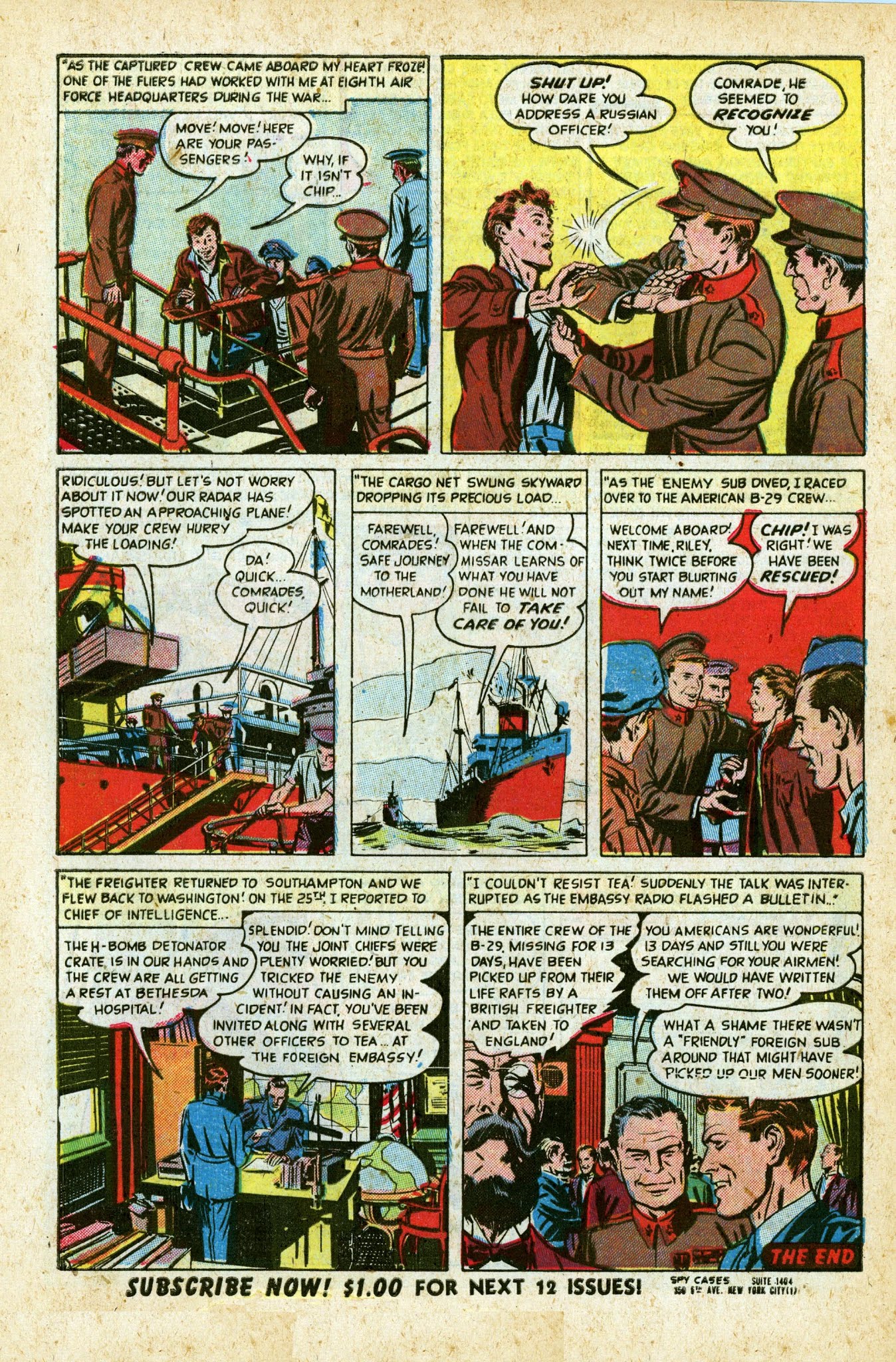 Read online Spy Cases comic -  Issue #5 - 32
