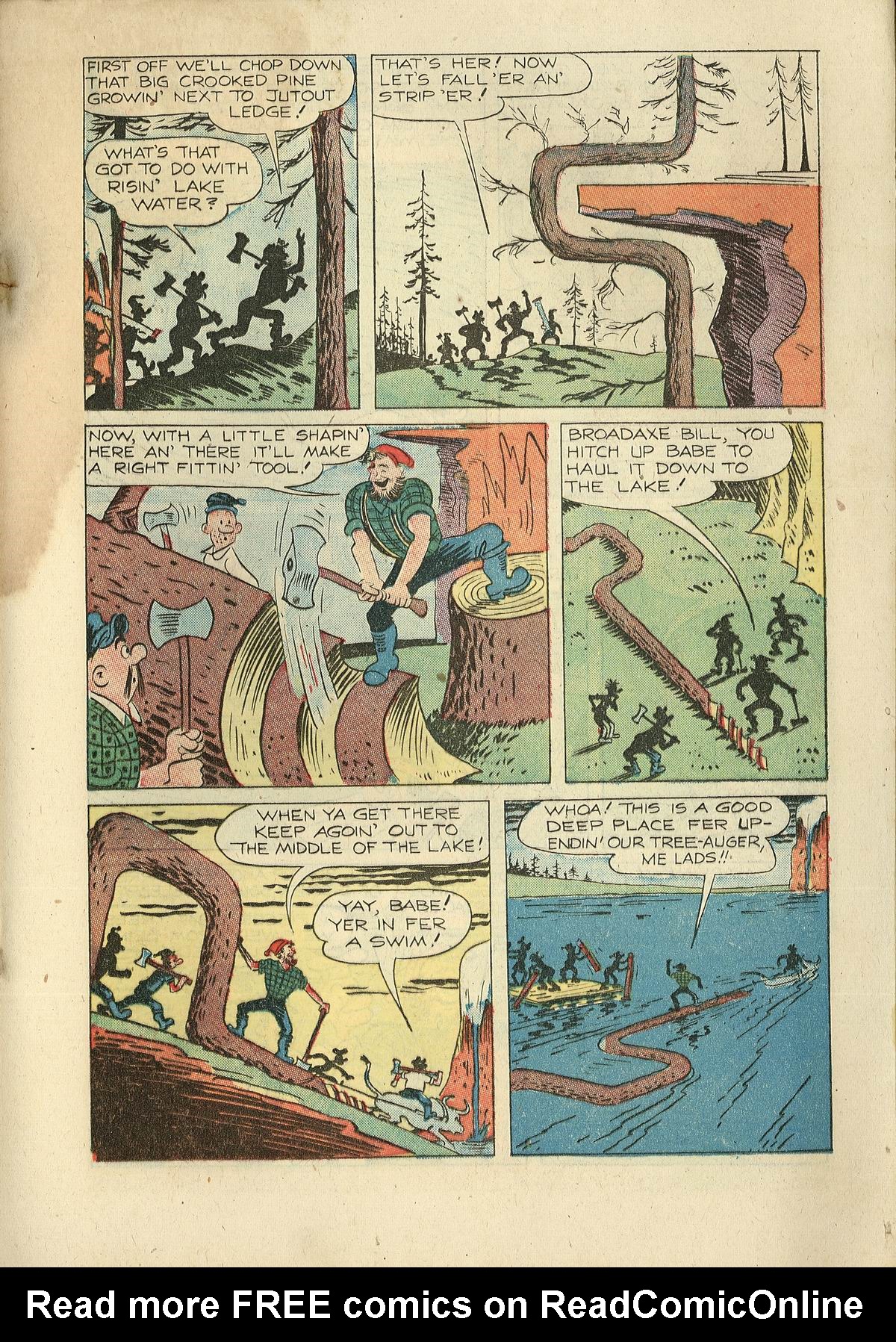 Read online Blondie Comics (1947) comic -  Issue #12 - 23