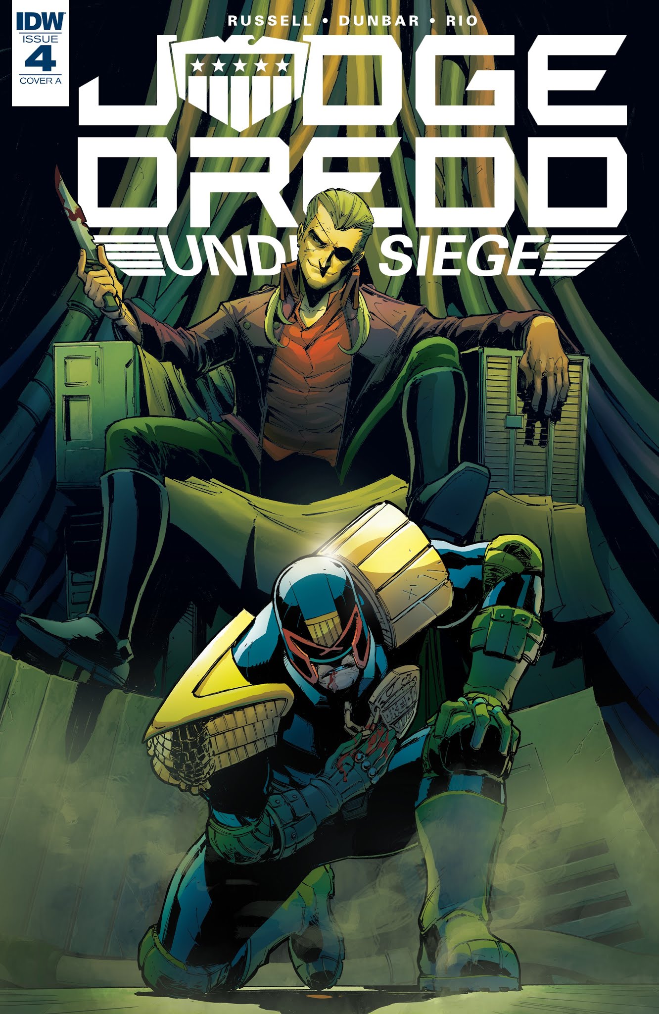 Read online Judge Dredd: Under Siege comic -  Issue #4 - 1