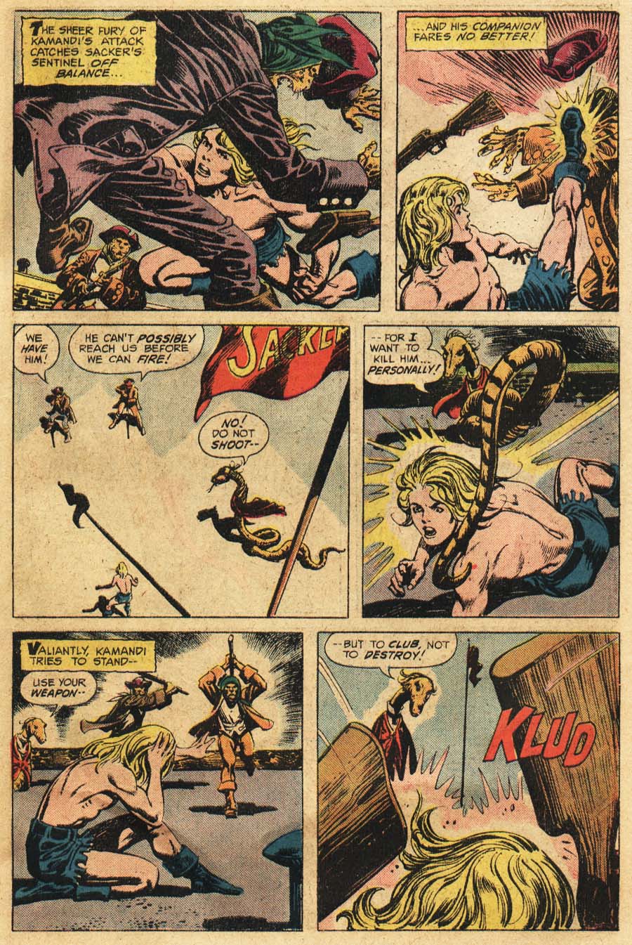 Read online Kamandi, The Last Boy On Earth comic -  Issue #48 - 18