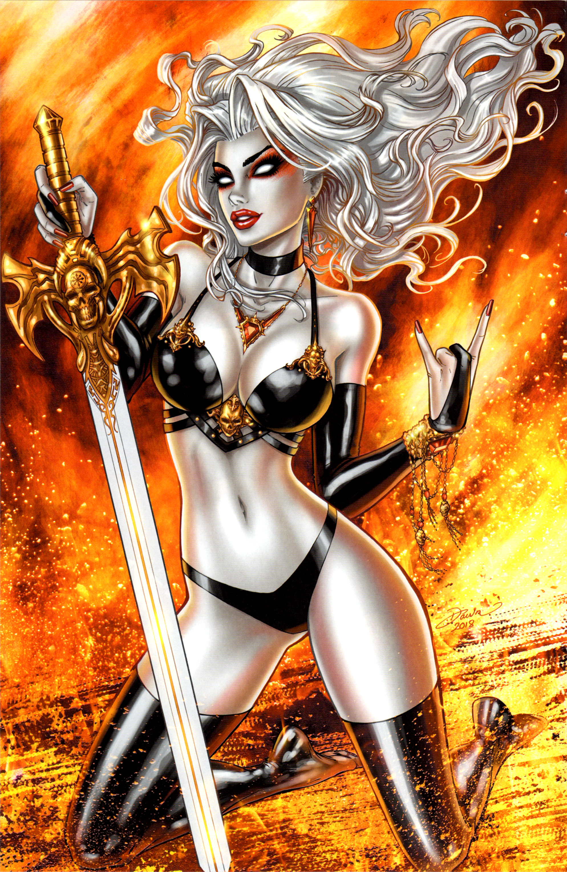 Read online Lady Death: Lingerie comic -  Issue # Full - 6