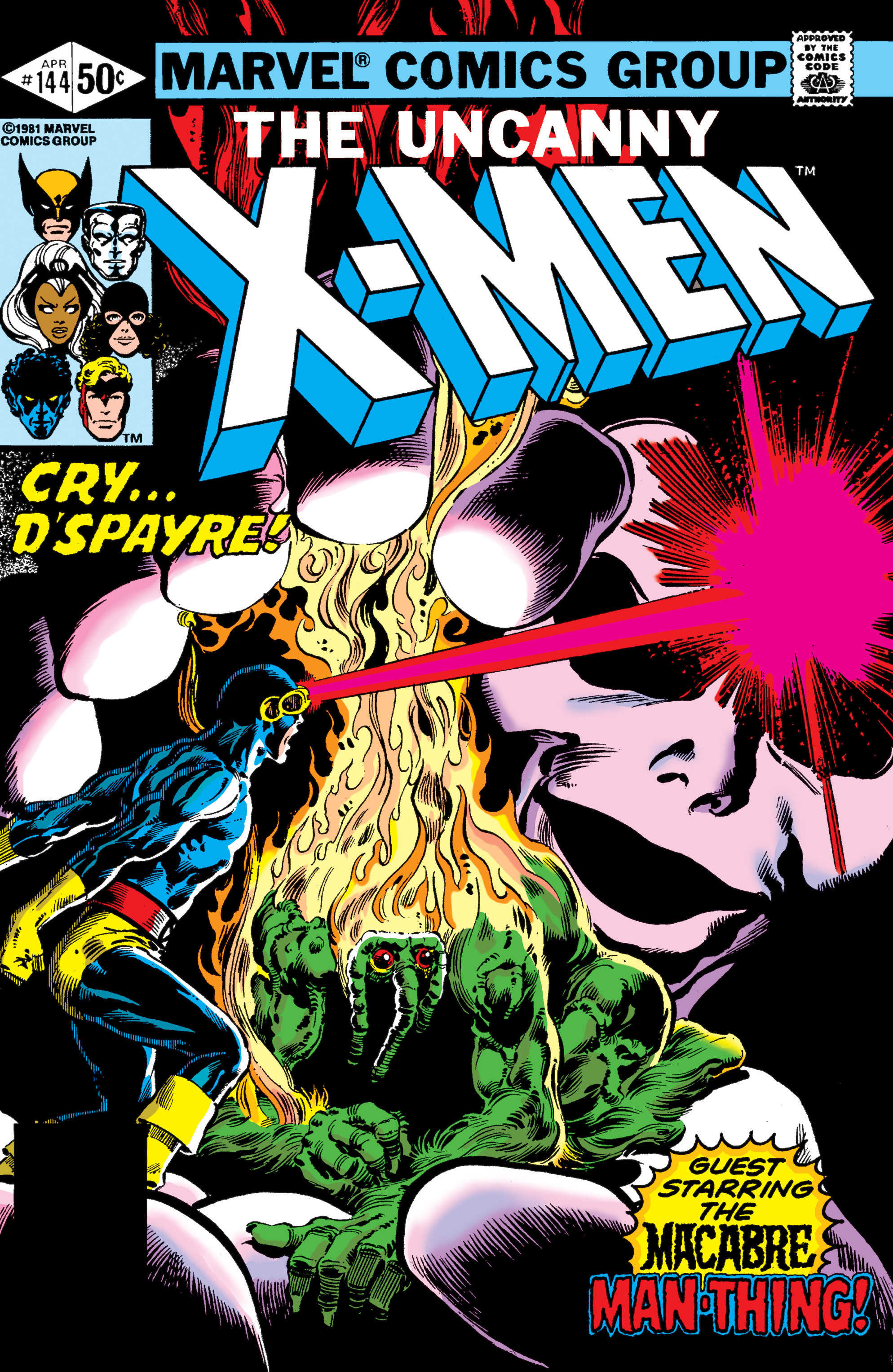 Read online Uncanny X-Men (1963) comic -  Issue #144 - 1