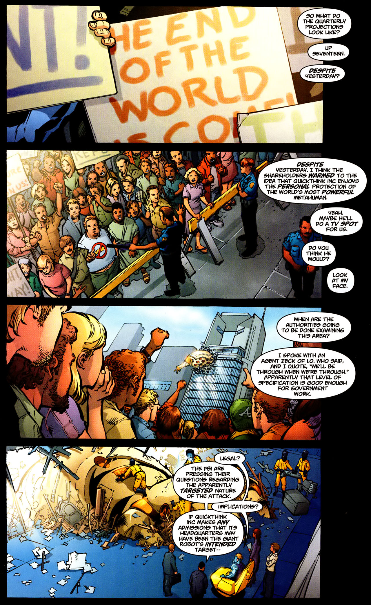 Read online Majestic (2005) comic -  Issue #9 - 2