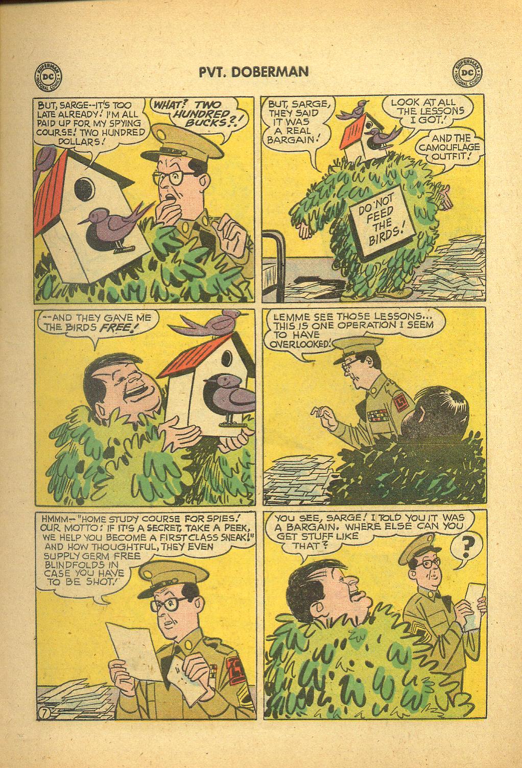 Read online Sgt. Bilko's Pvt. Doberman comic -  Issue #1 - 9