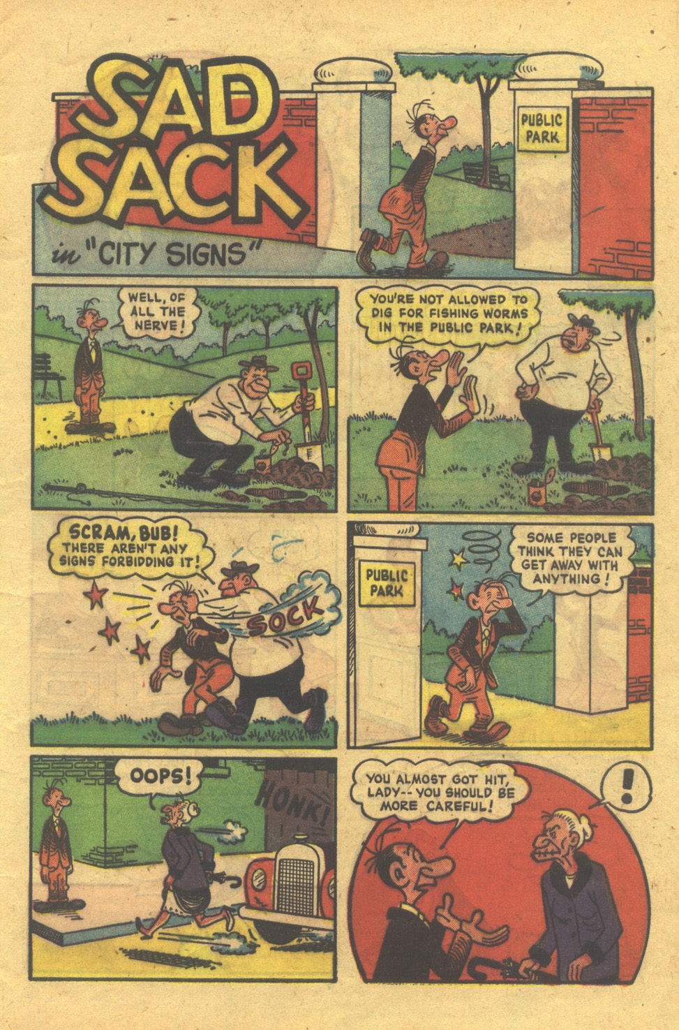Read online Sad Sack comic -  Issue #16 - 5