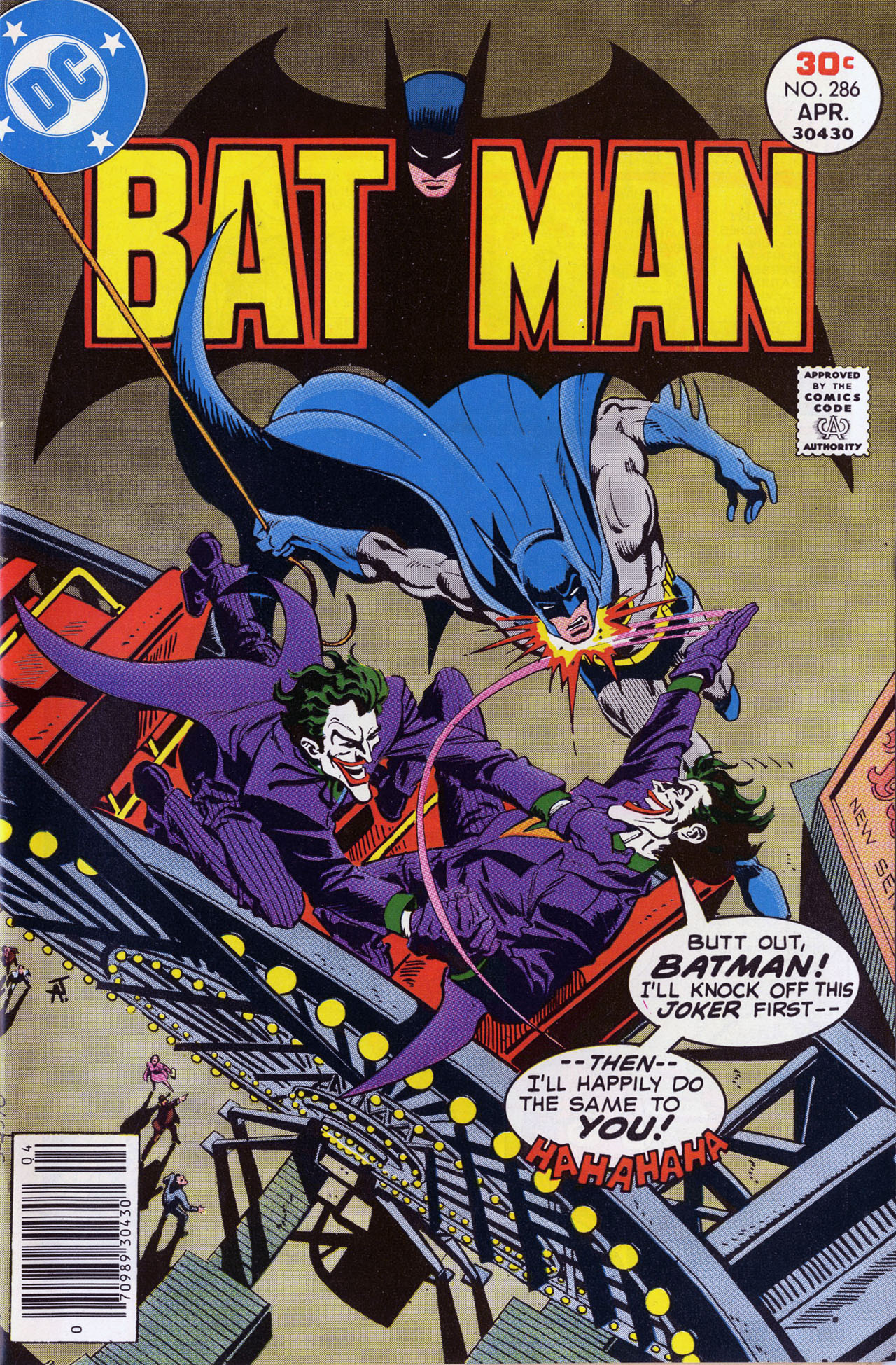 Read online Batman (1940) comic -  Issue #286 - 1