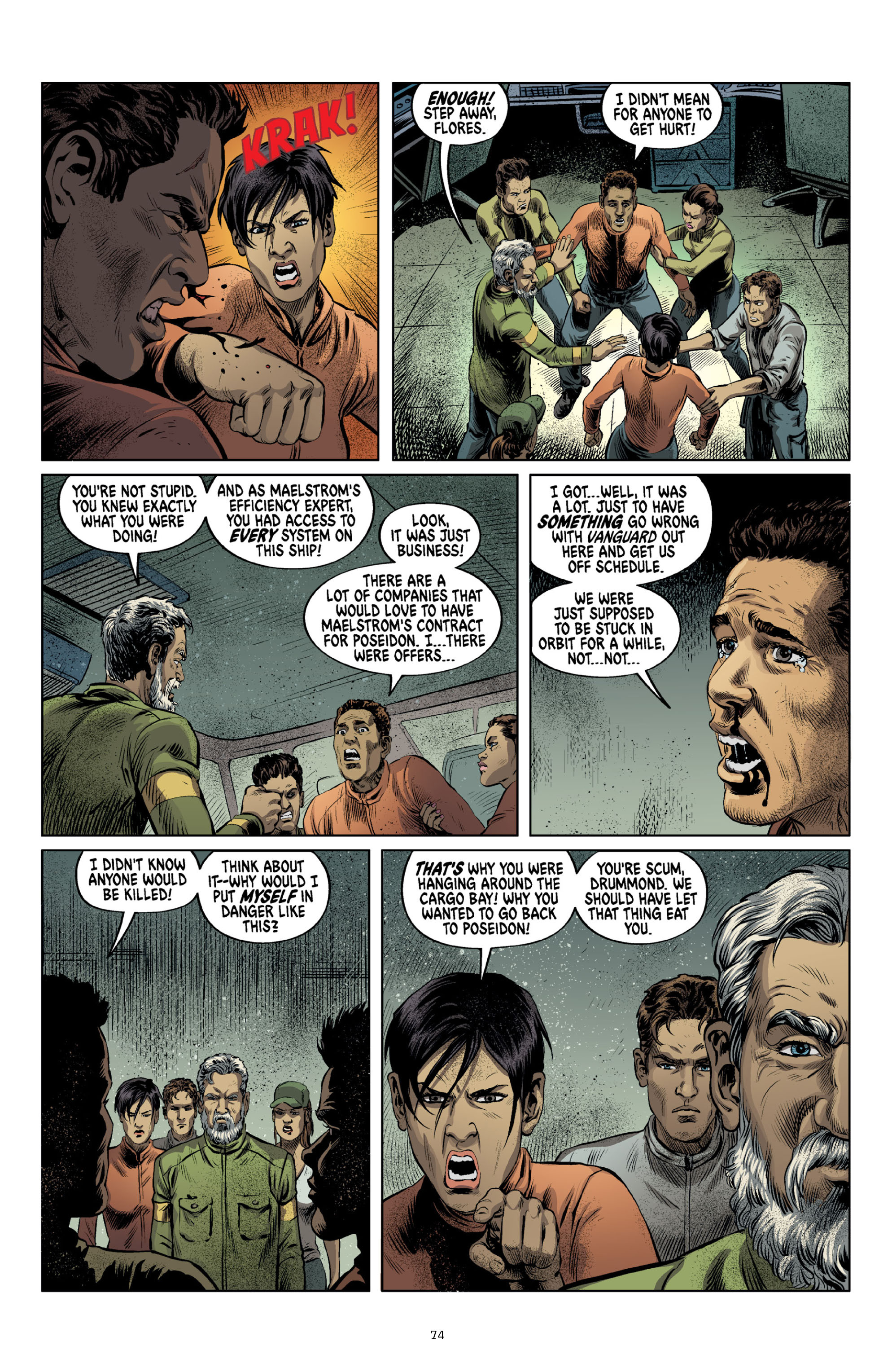 Read online Deep Gravity comic -  Issue # _TPB - 76