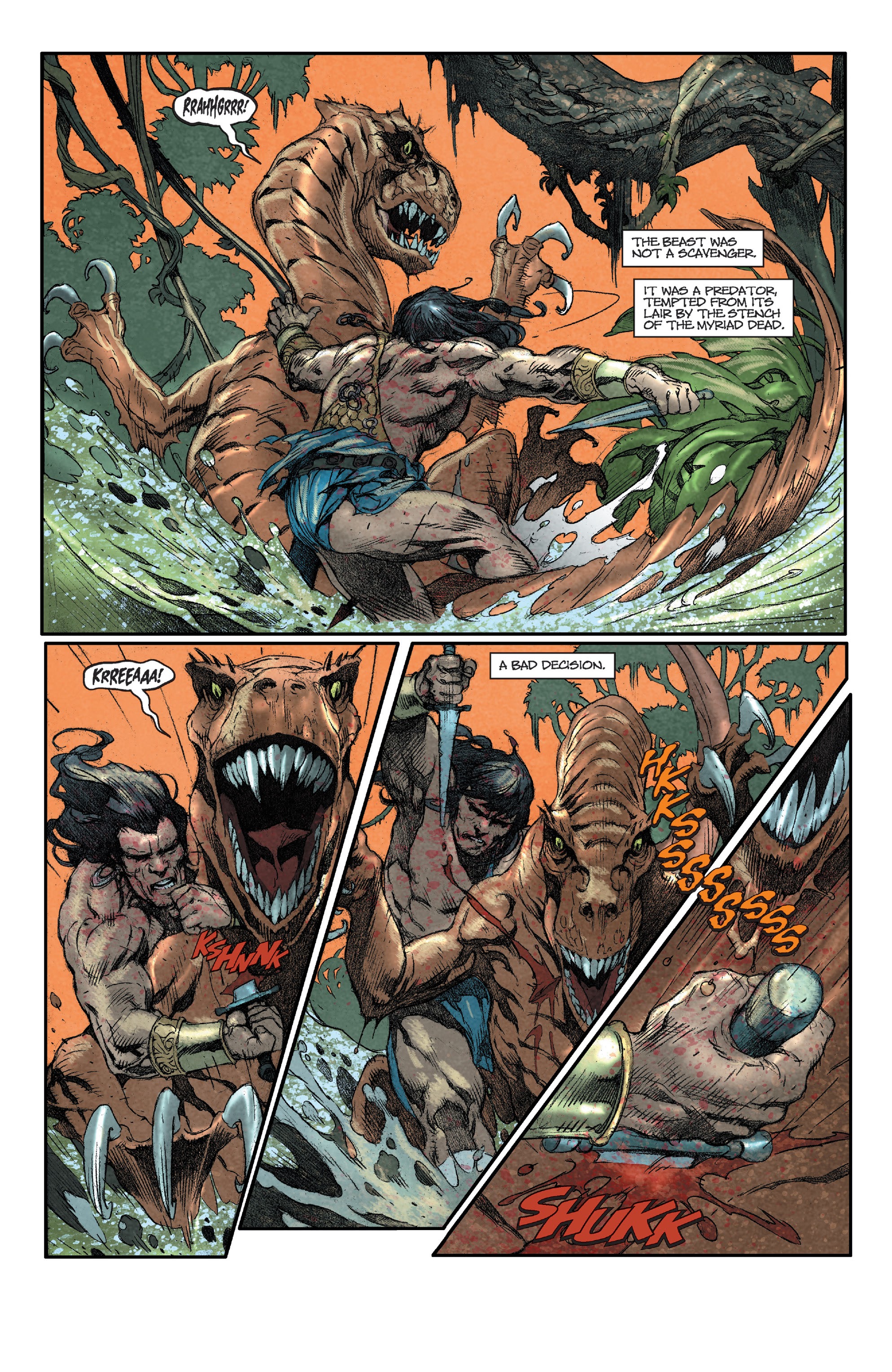 Read online Conan Chronicles Epic Collection comic -  Issue # TPB The Battle of Shamla Pass (Part 2) - 92