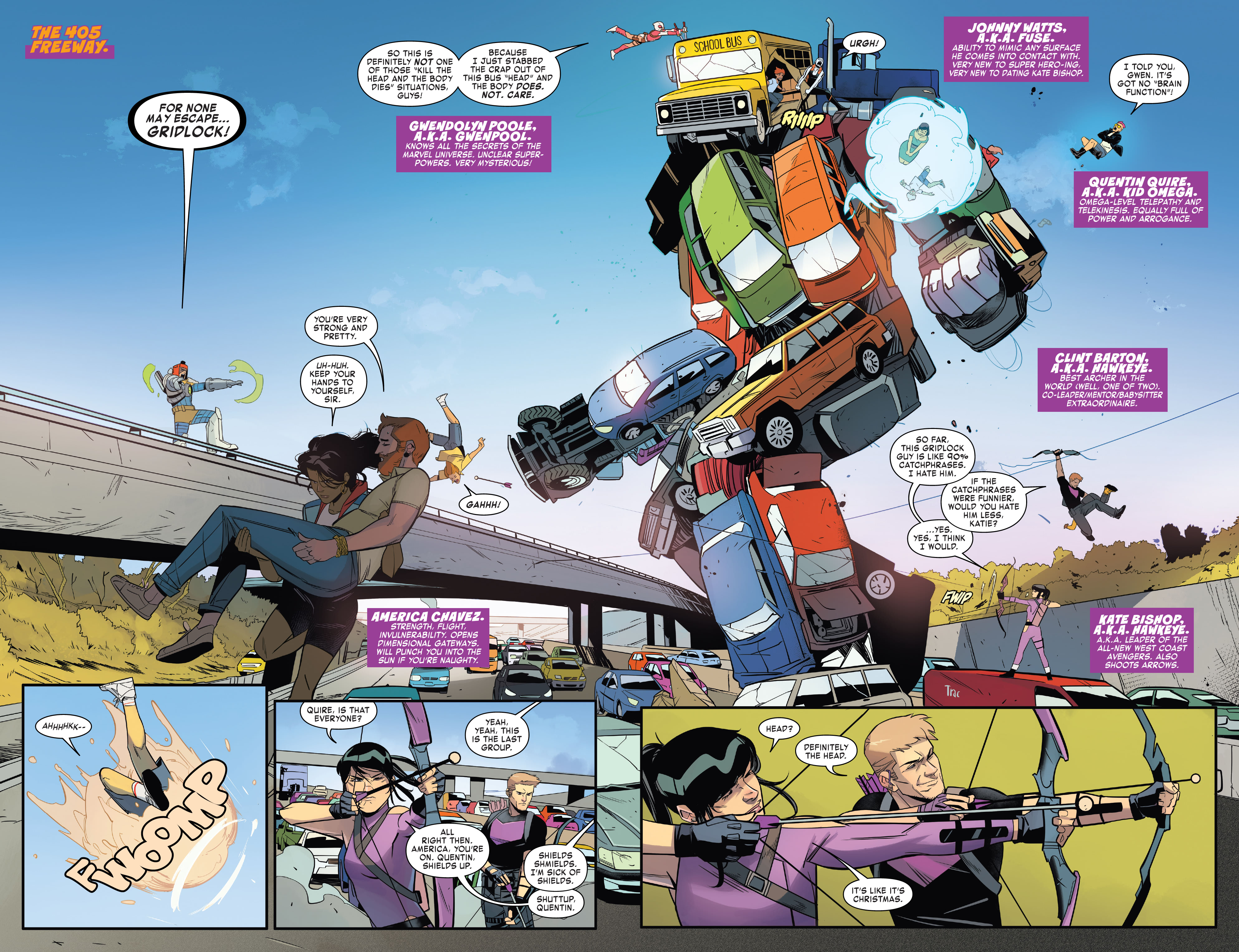 Read online Hawkeye: Team Spirit comic -  Issue # TPB (Part 1) - 6