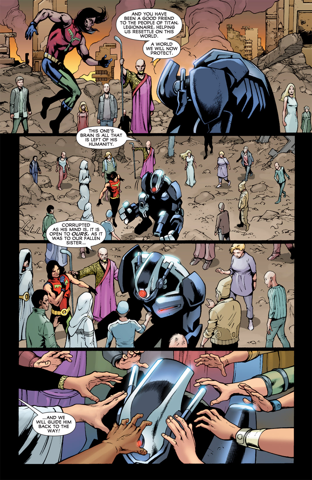 Legion of Super-Heroes (2010) Issue #14 #15 - English 9