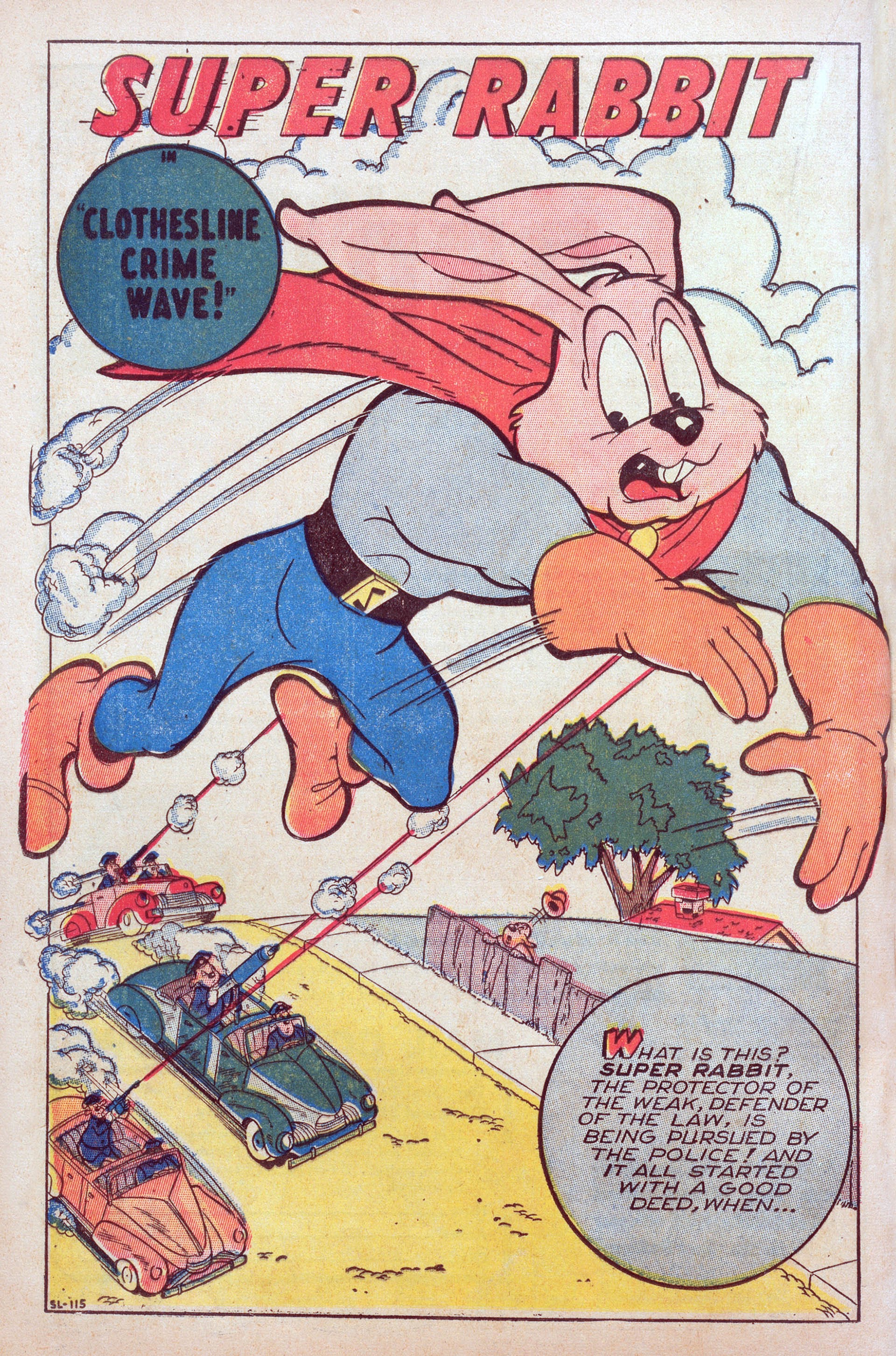 Read online Super Rabbit comic -  Issue #11 - 22