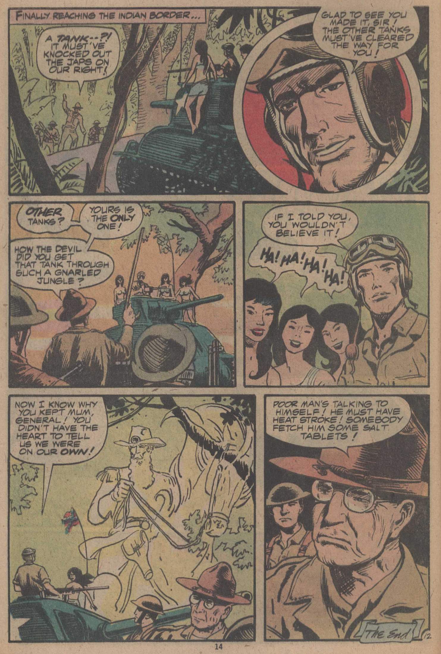 Read online G.I. Combat (1952) comic -  Issue #212 - 14