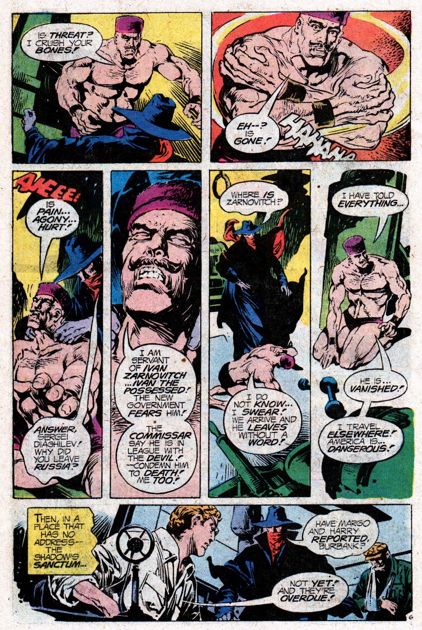 Read online The Shadow (1973) comic -  Issue #12 - 10