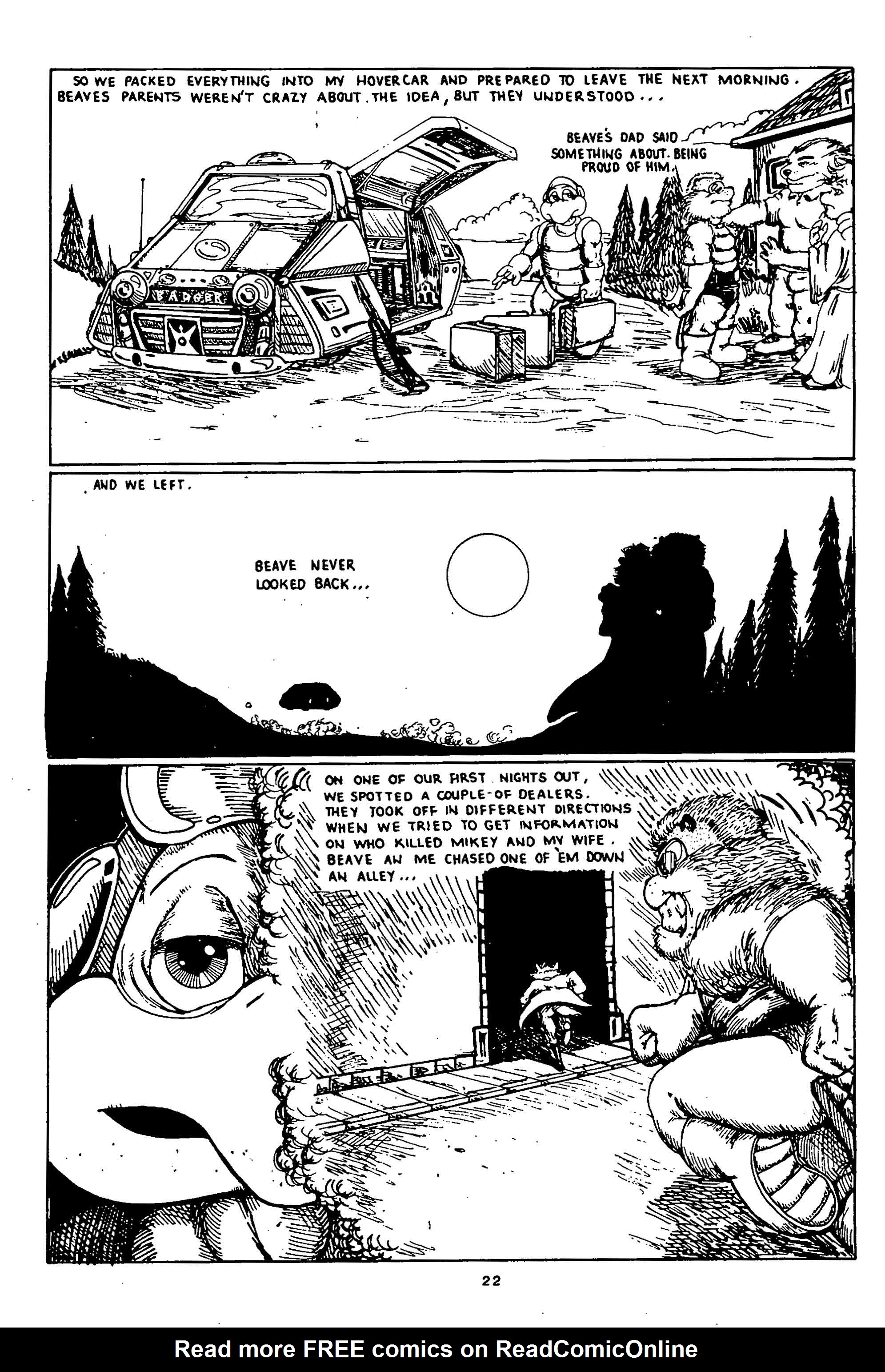 Read online Space Beaver comic -  Issue #3 - 24