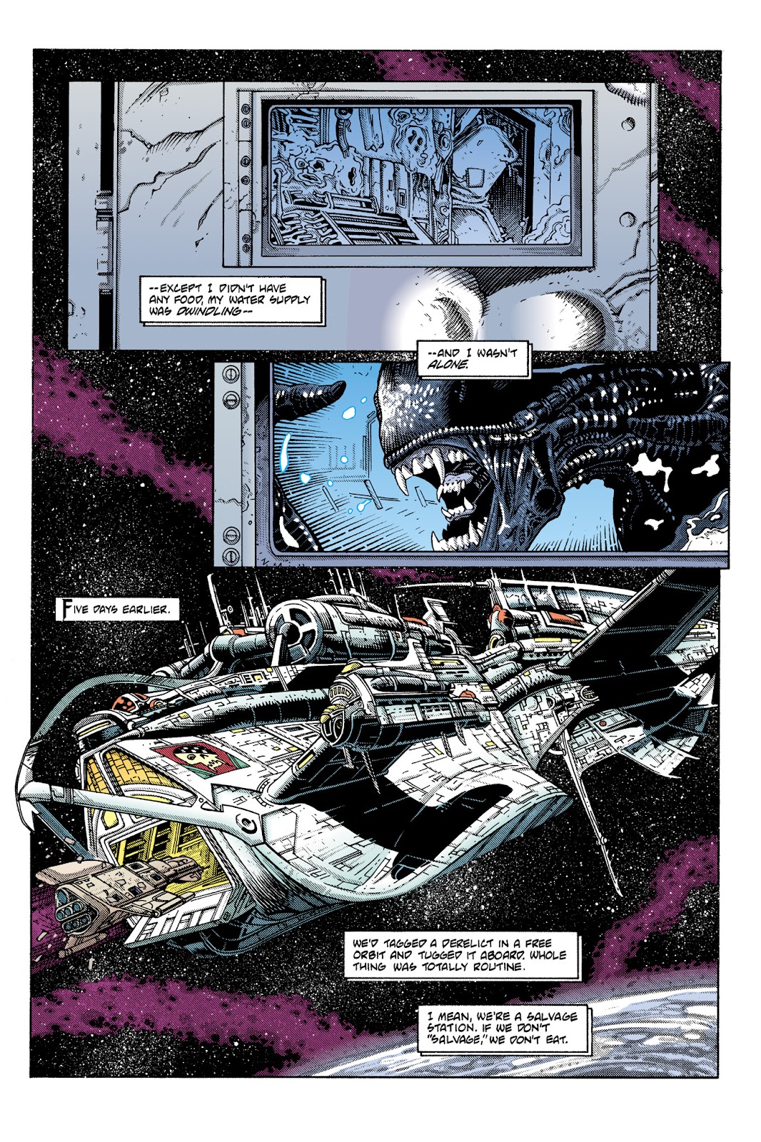 Aliens: Incubation/Lucky/Taste issue Full - Page 18