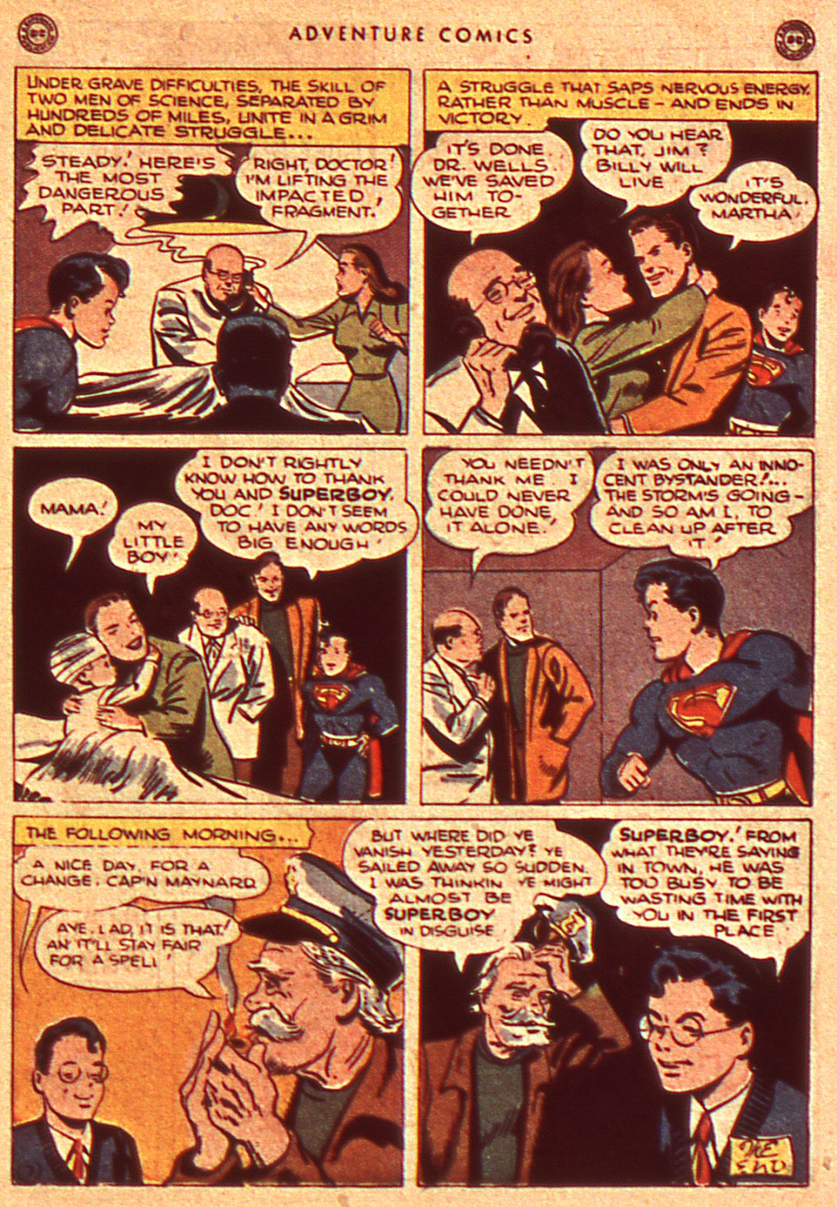 Read online Adventure Comics (1938) comic -  Issue #106 - 9