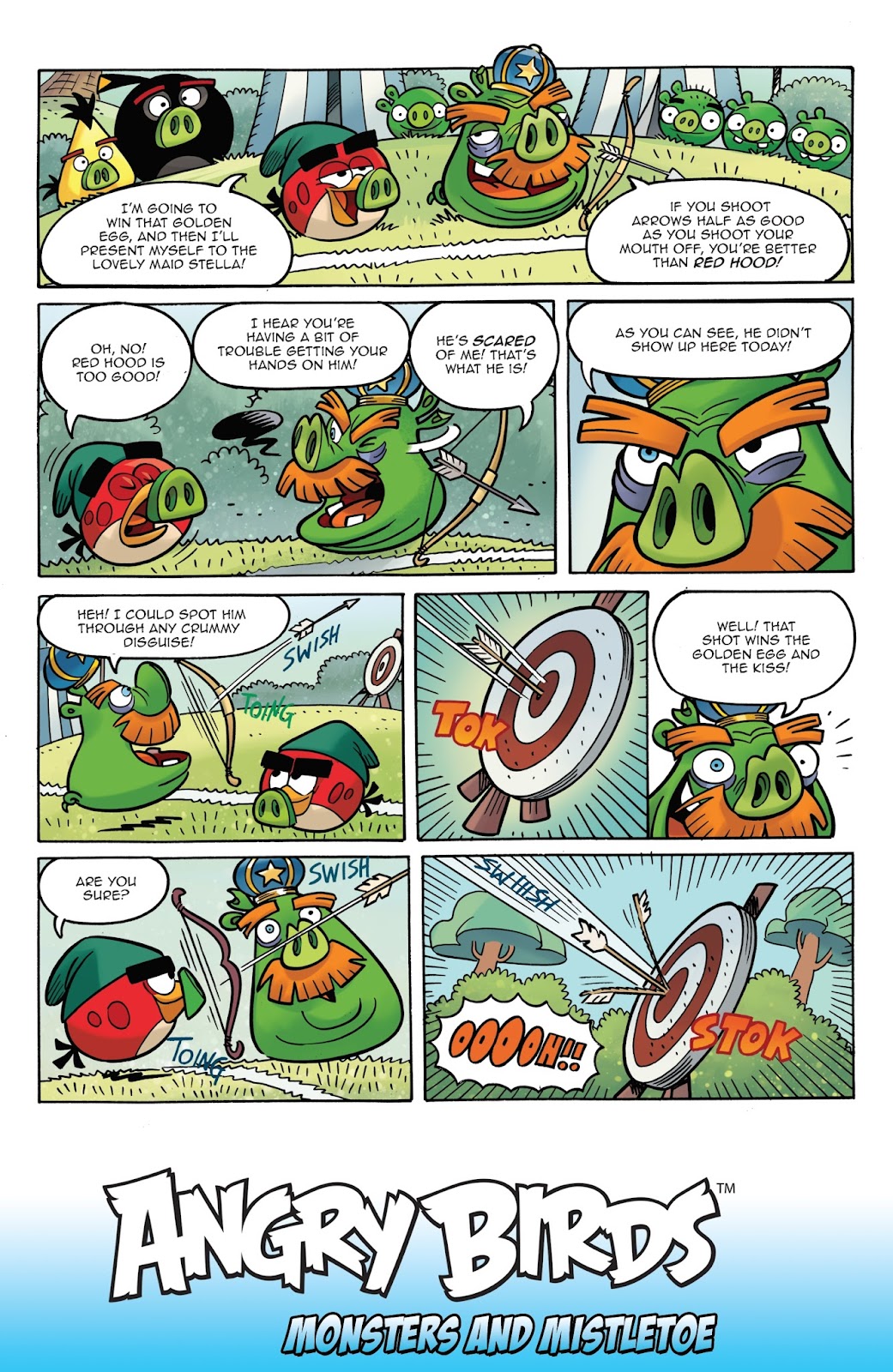 Angry Birds Comics Quarterly issue Issue Monsters and Mistletoe - Page 36
