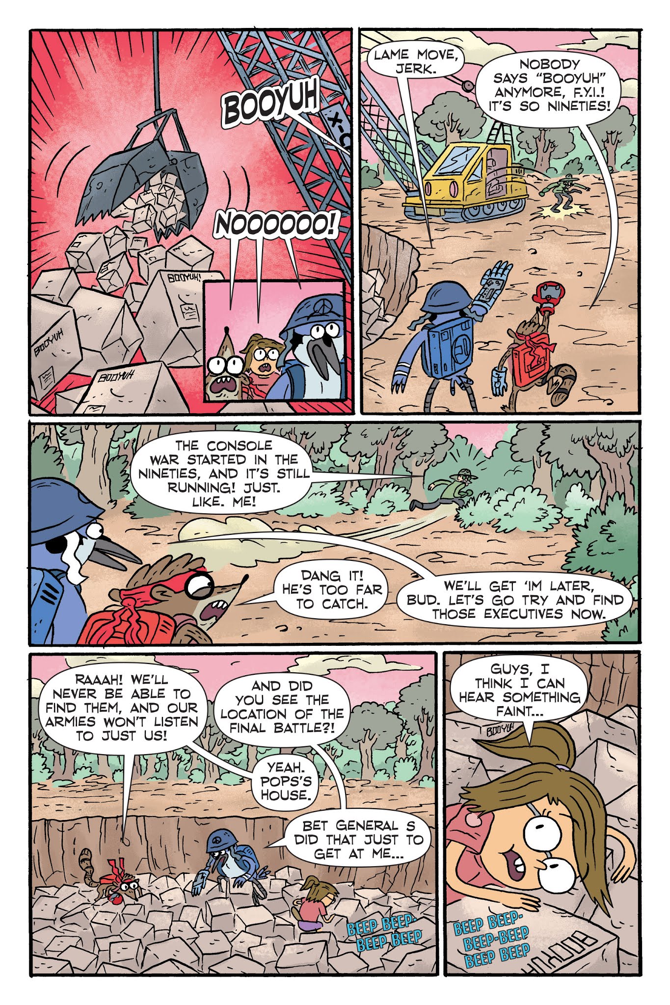 Read online Regular Show: A Clash of Consoles comic -  Issue # TPB (Part 2) - 22
