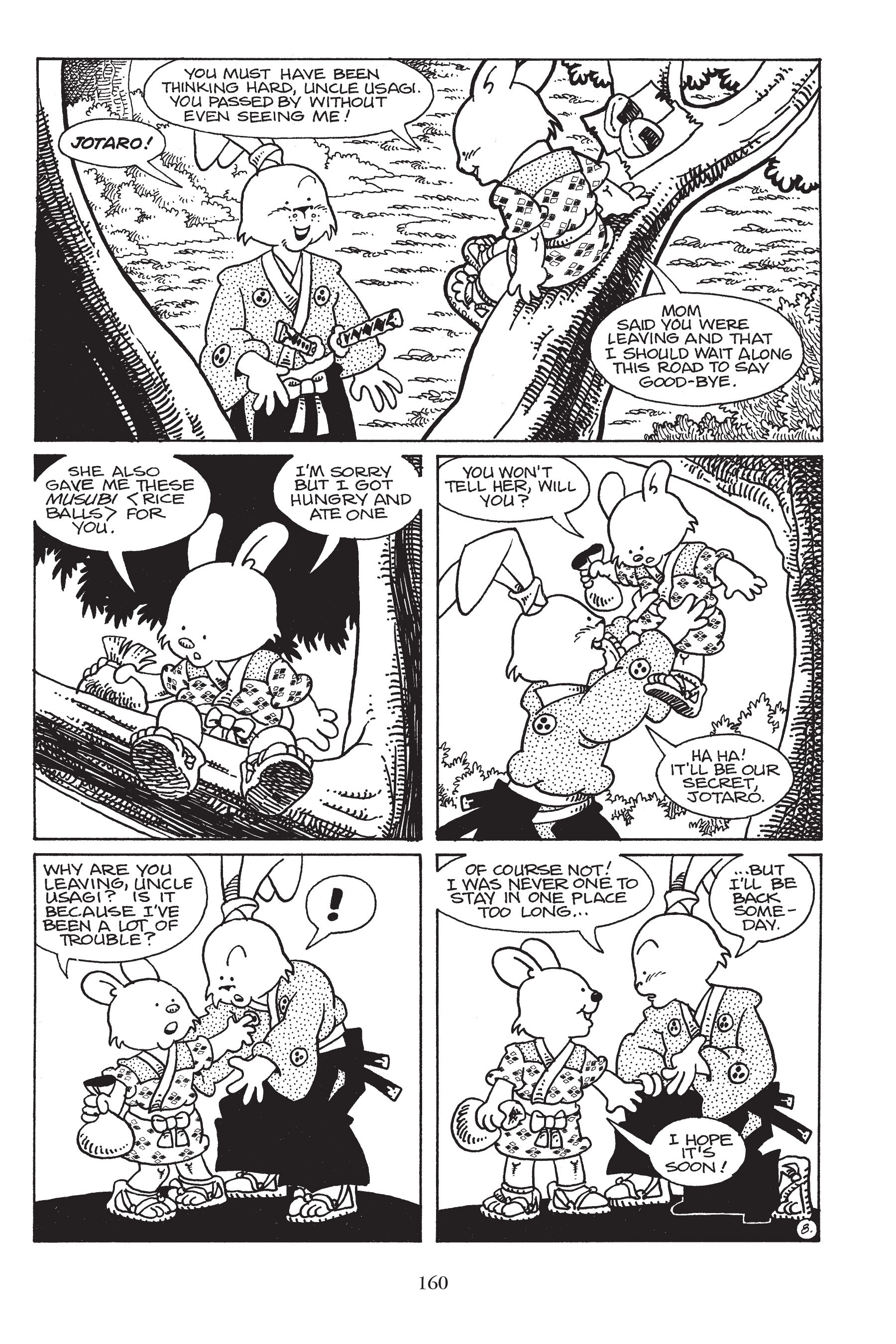 Read online Usagi Yojimbo (1987) comic -  Issue # _TPB 6 - 159