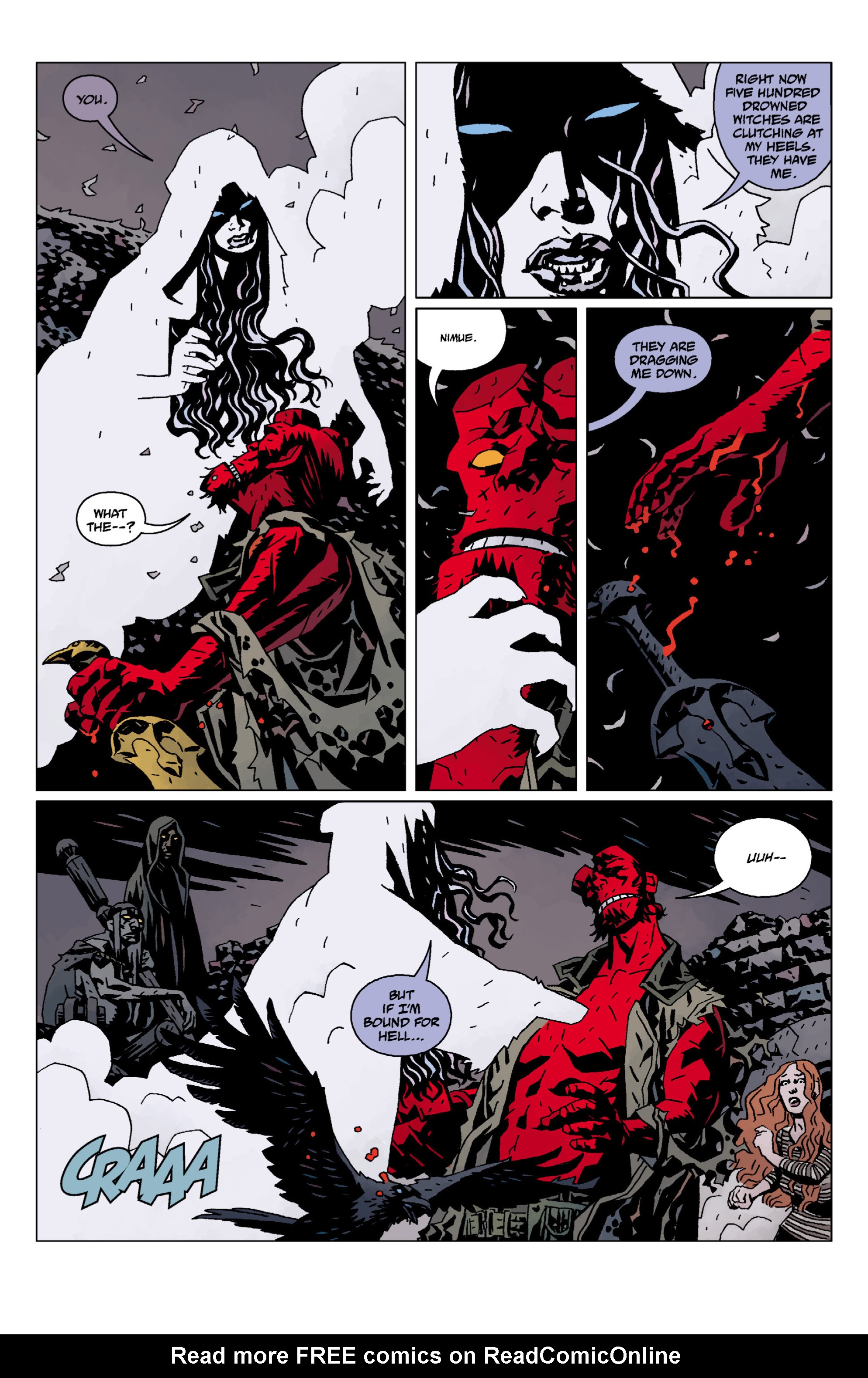 Read online Hellboy comic -  Issue #12 - 156