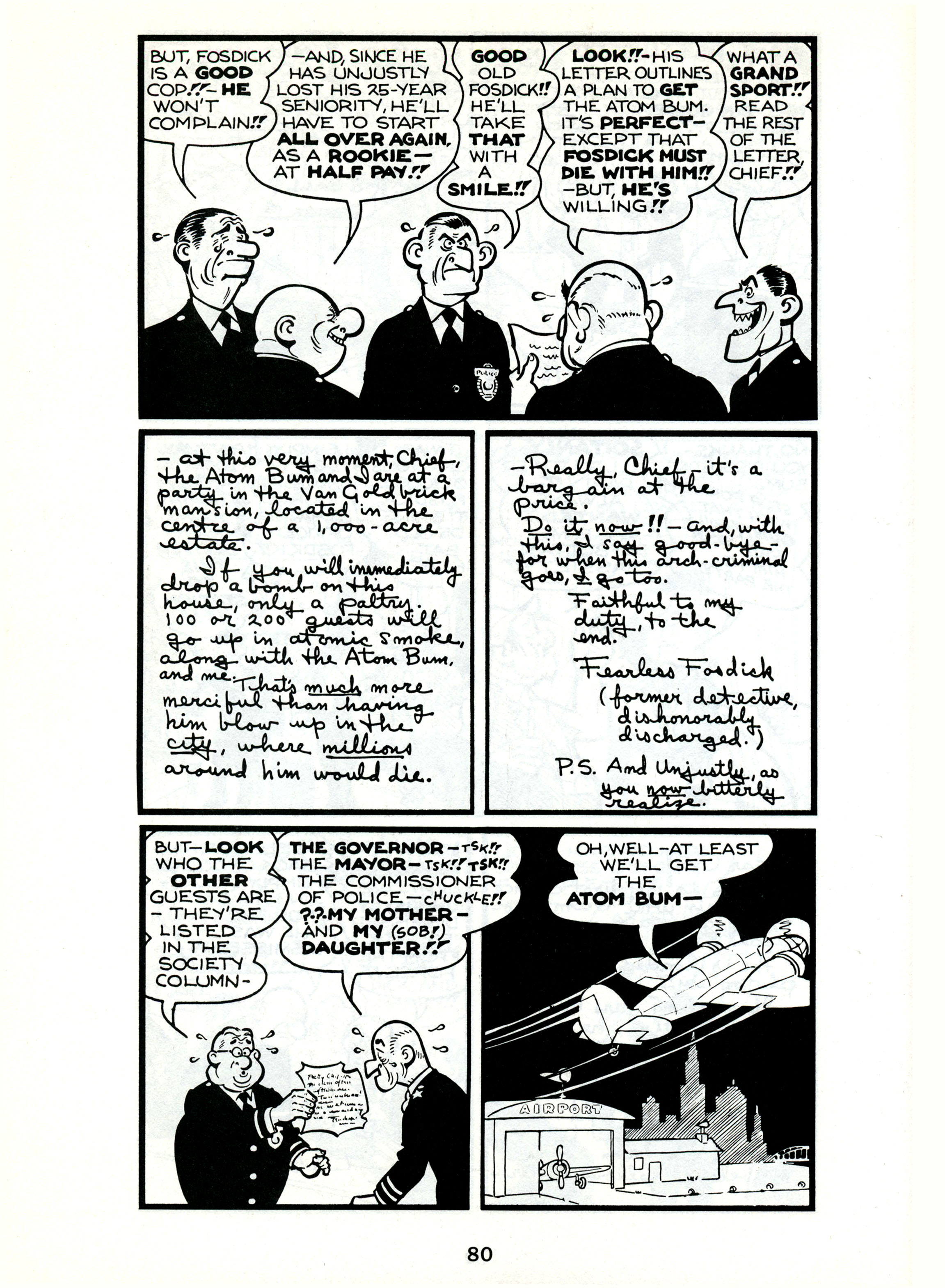 Read online Fearless Fosdick comic -  Issue # TPB - 81