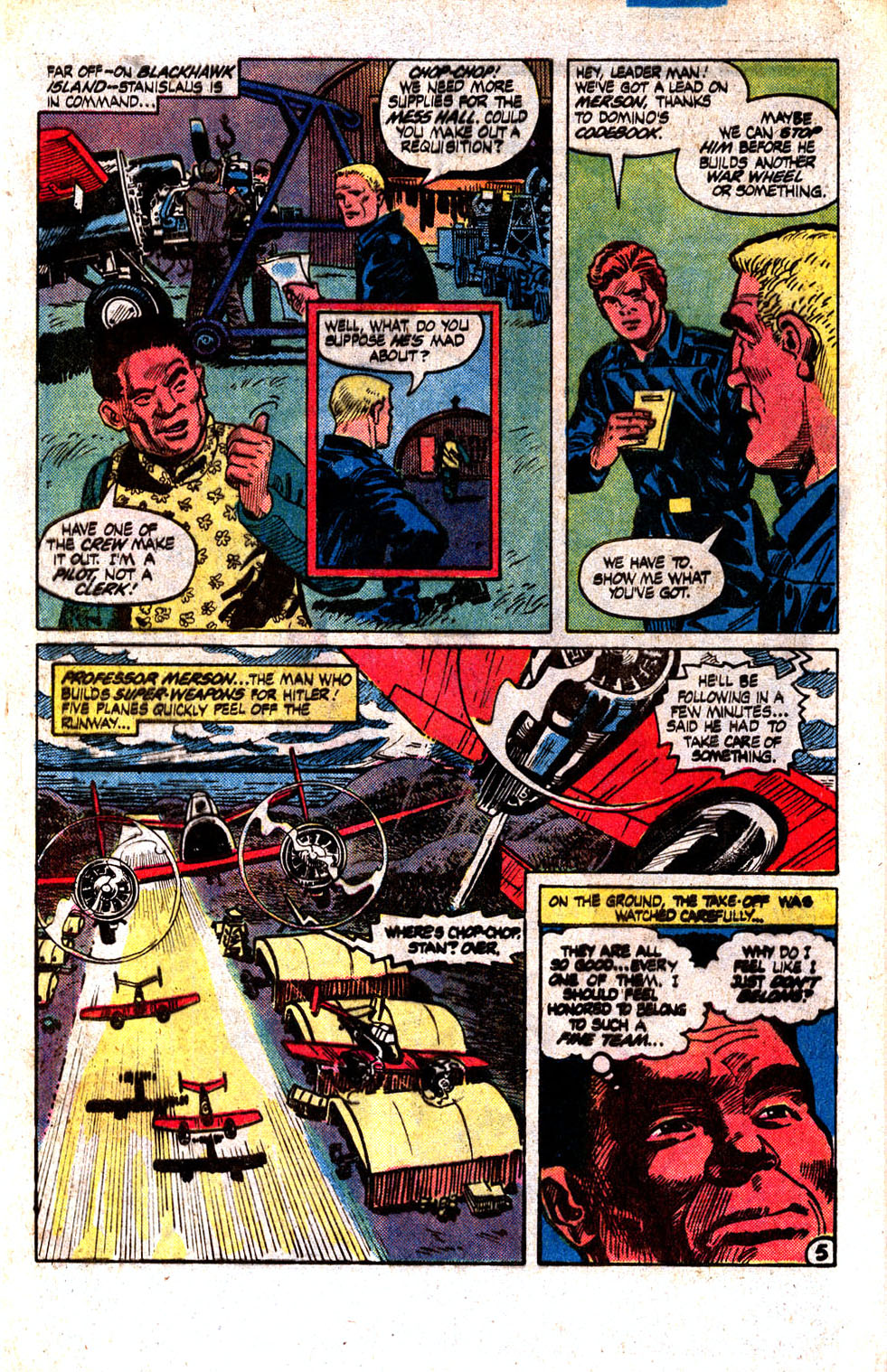 Blackhawk (1957) Issue #264 #155 - English 6