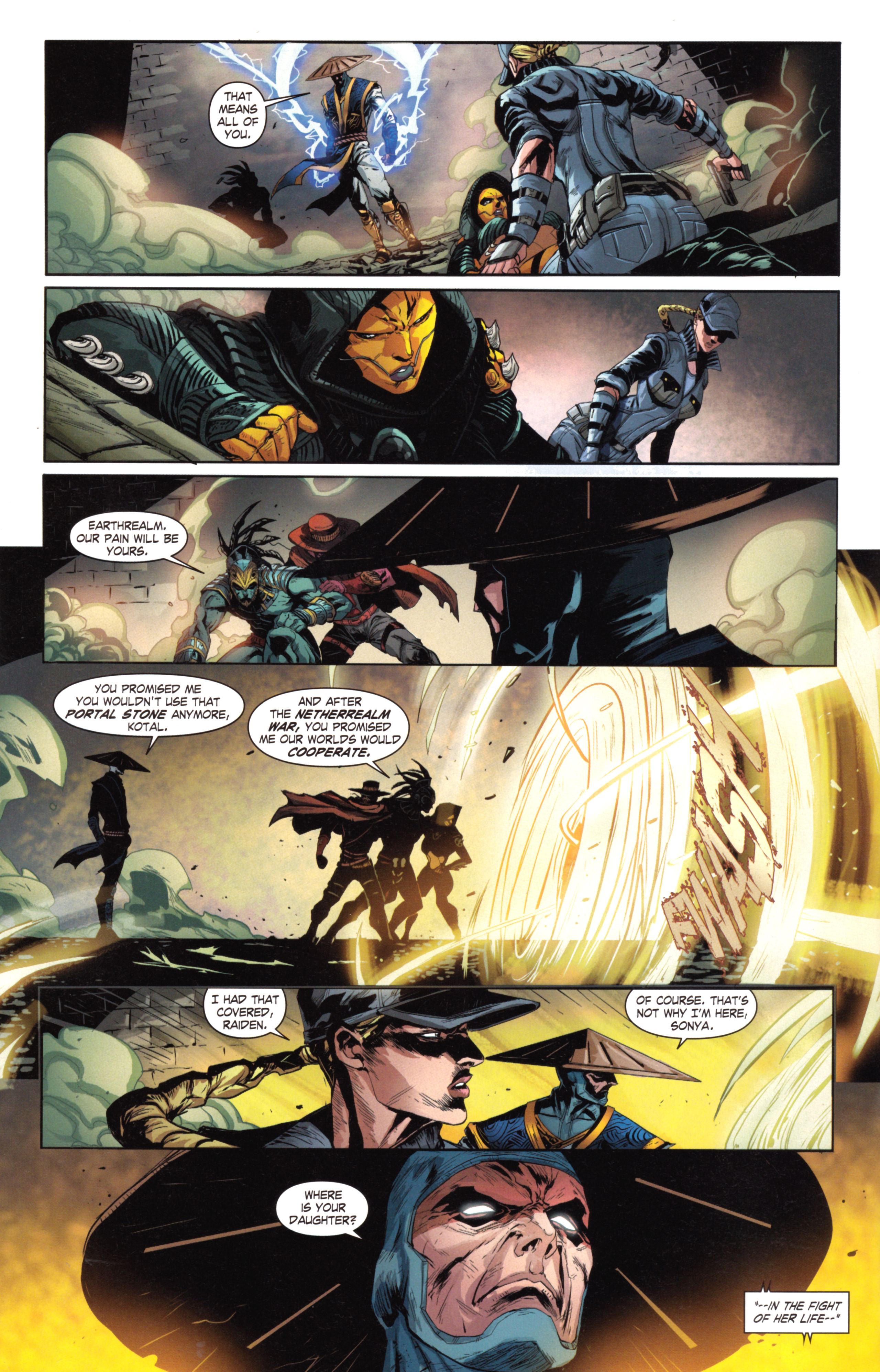 Read online Mortal Kombat X [II] comic -  Issue #2 - 18