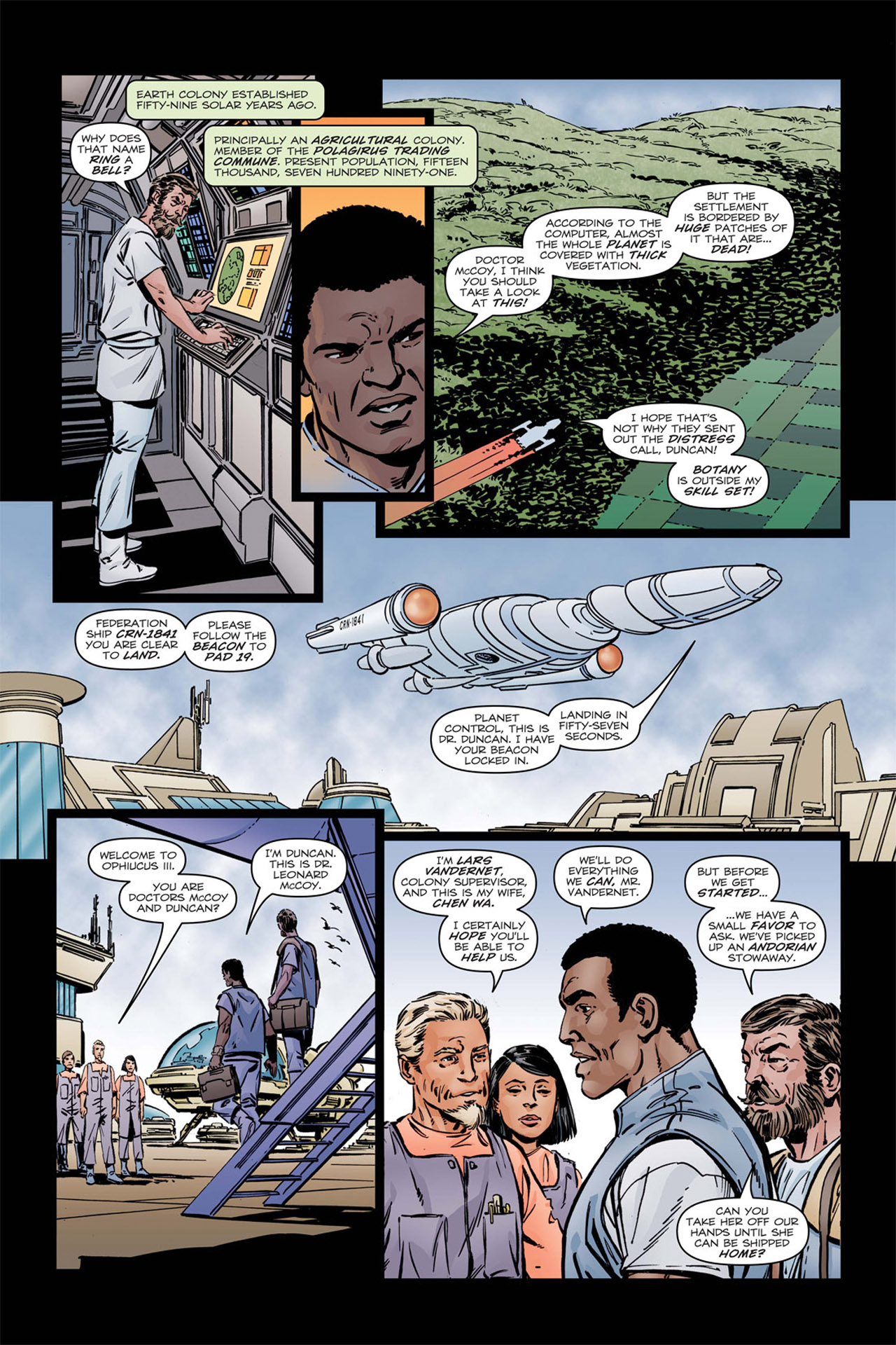 Read online Star Trek: Leonard McCoy, Frontier Doctor comic -  Issue #1 - 11