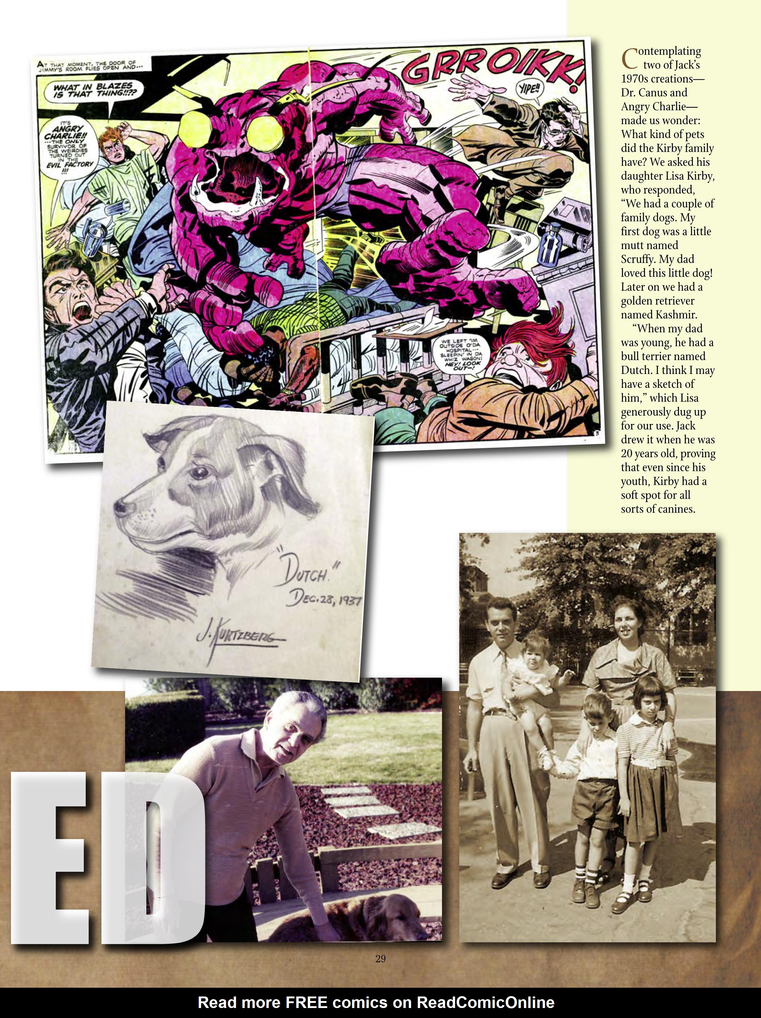 Read online The Jack Kirby Collector comic -  Issue #68 - 31