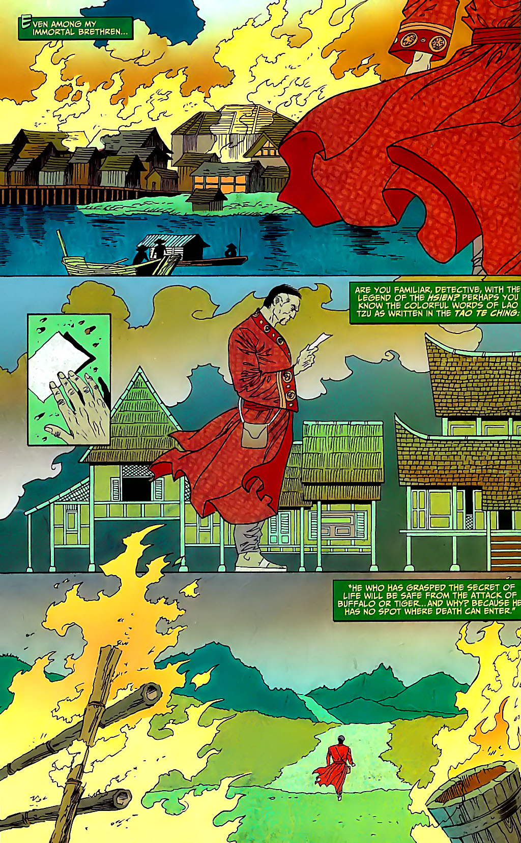 Read online Year One: Batman/Ra's al Ghul comic -  Issue #1 - 22