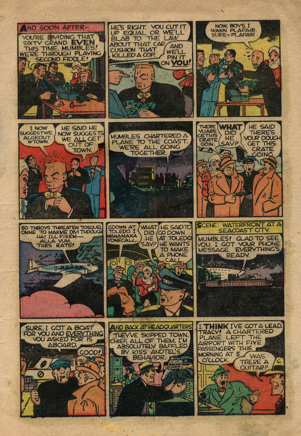 Read online Dick Tracy comic -  Issue #49 - 7