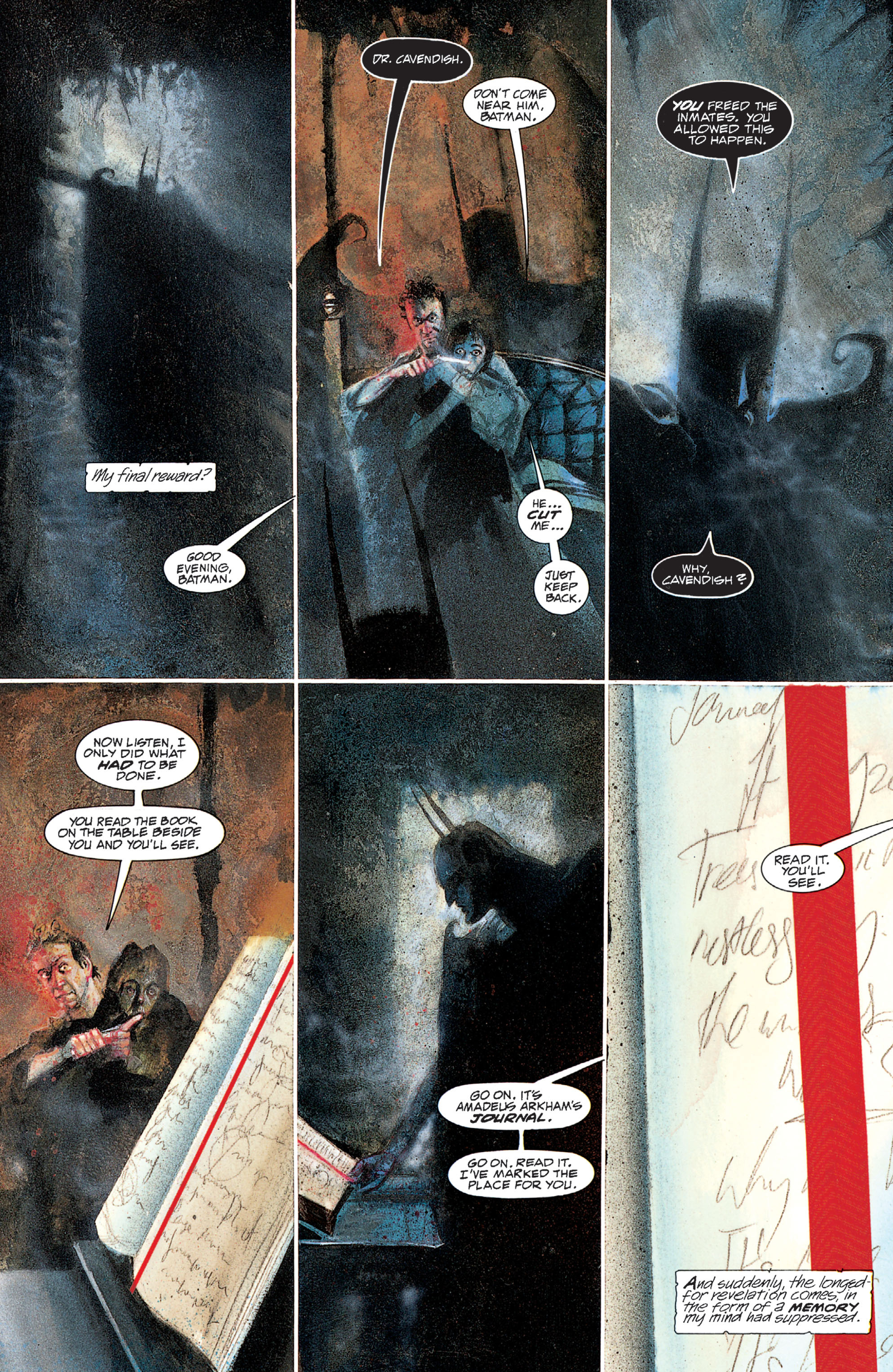 Read online Batman: Arkham Asylum 25th Anniversary Edition comic -  Issue # TPB - 86
