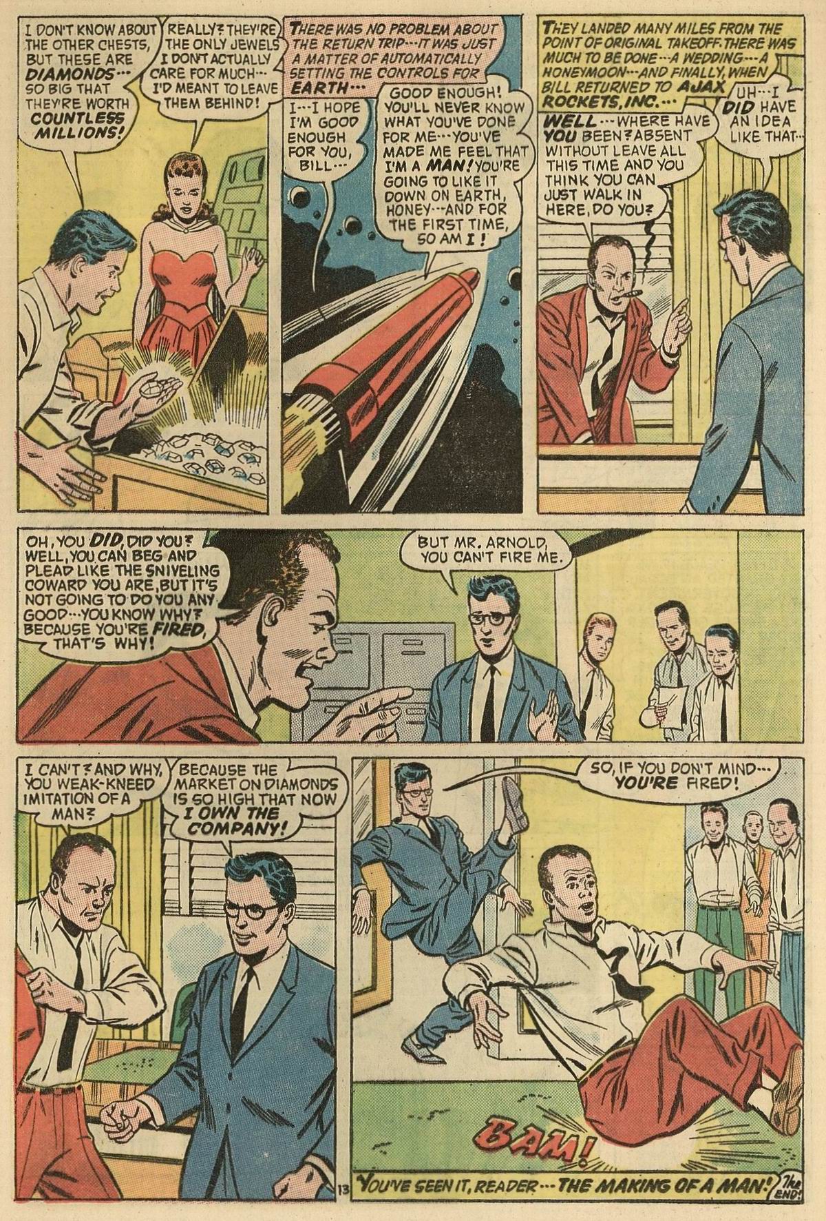 Read online Adventures Into The Unknown comic -  Issue #145 - 16