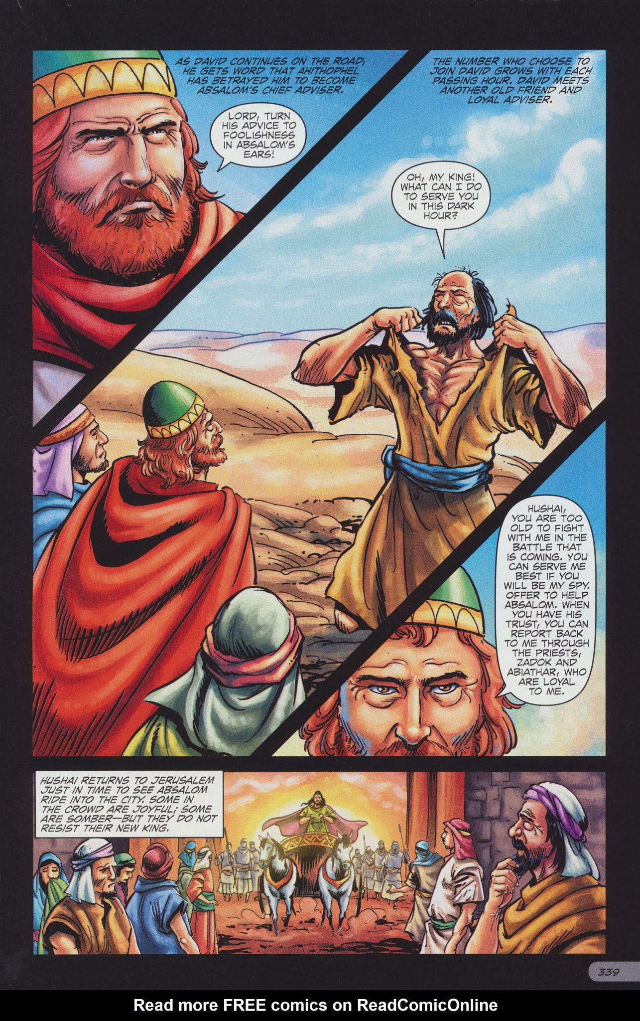 Read online The Action Bible comic -  Issue # TPB 1 - 343