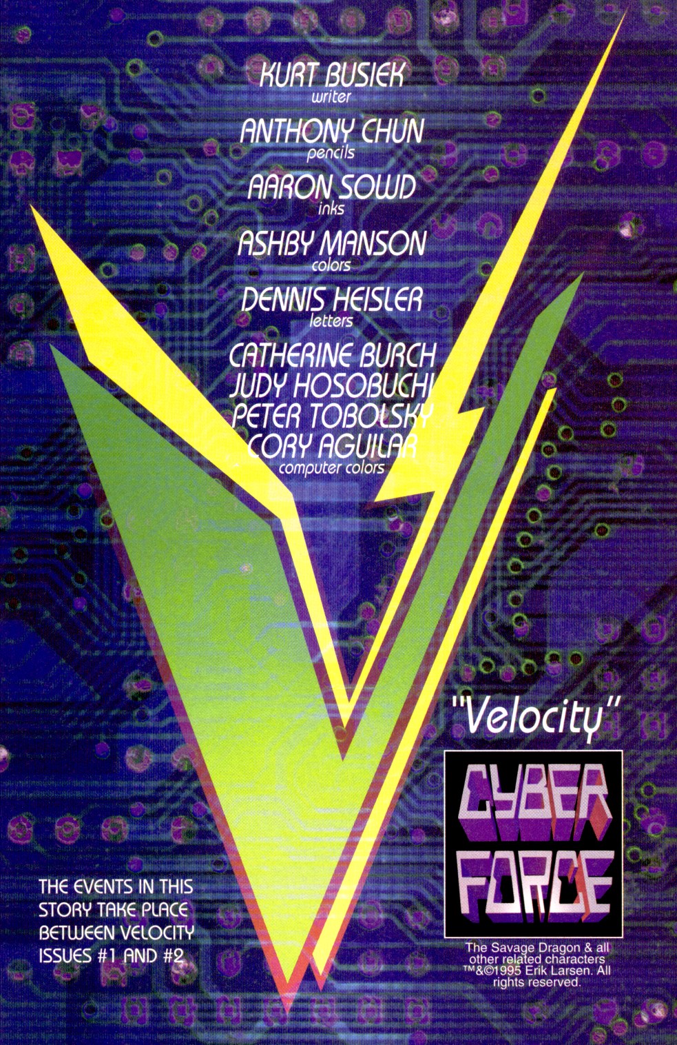 Read online Cyberforce (1993) comic -  Issue #17 - 21