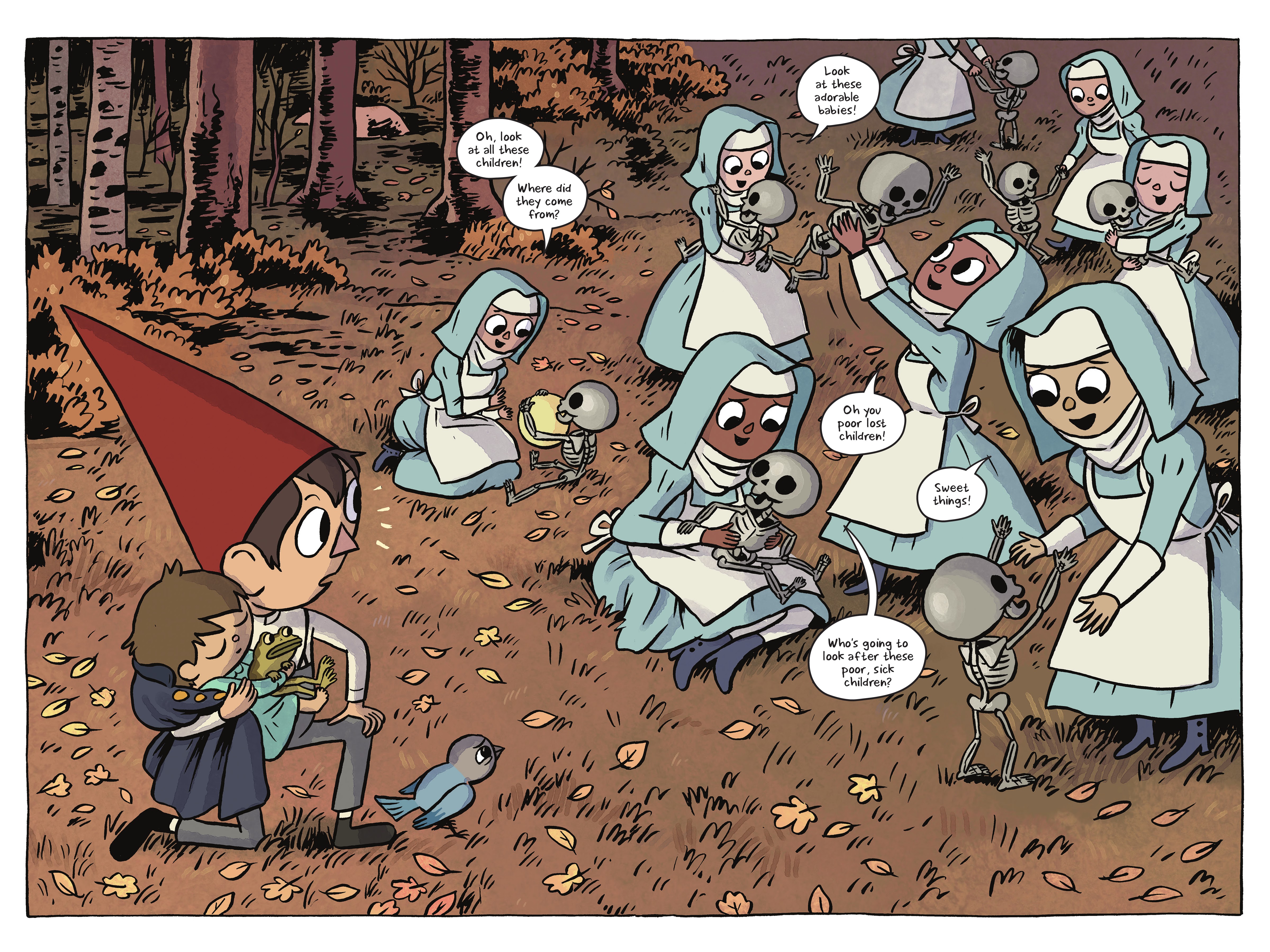 Read online Over the Garden Wall: Benevolent Sisters of Charity comic -  Issue # TPB - 124
