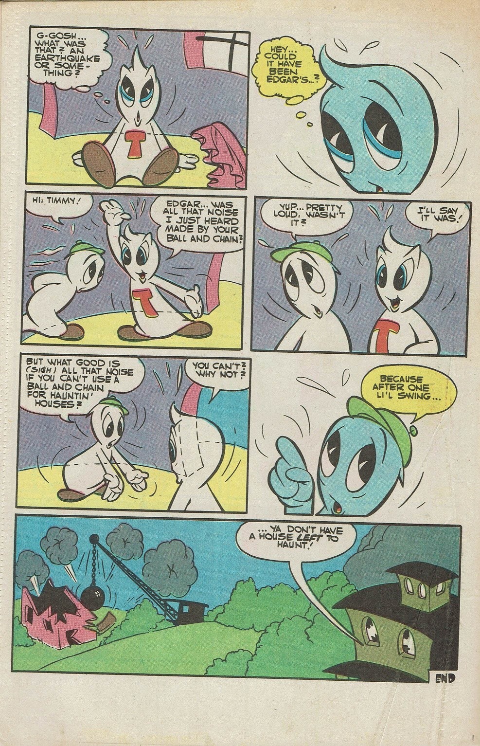 Read online Timmy the Timid Ghost comic -  Issue #26 - 34