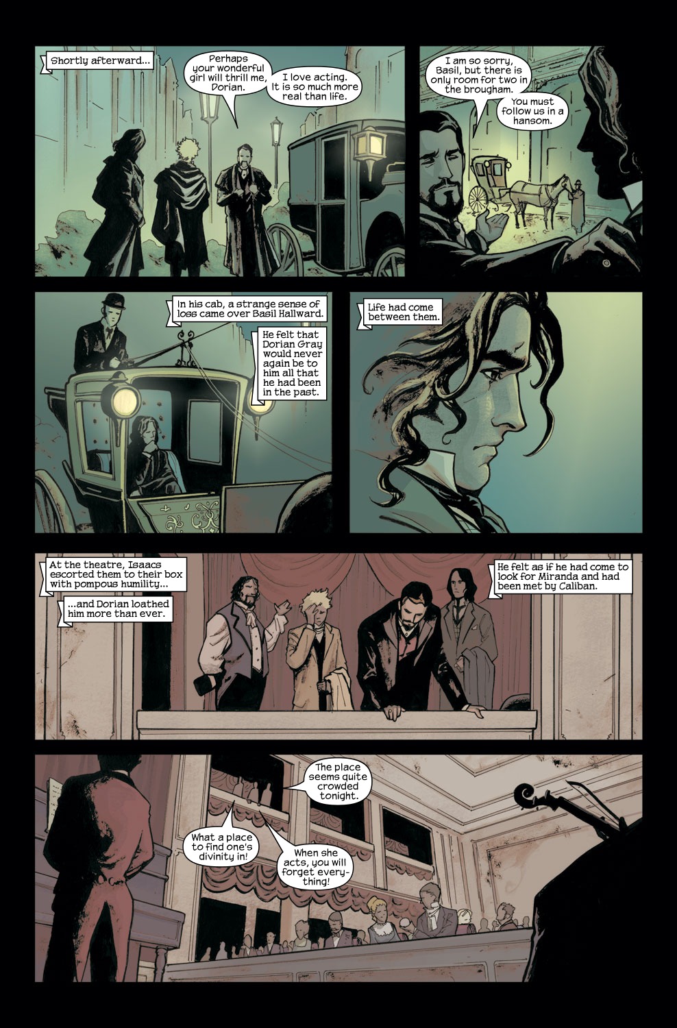 Read online Marvel Illustrated: The Picture of Dorian Gray comic -  Issue #2 - 5