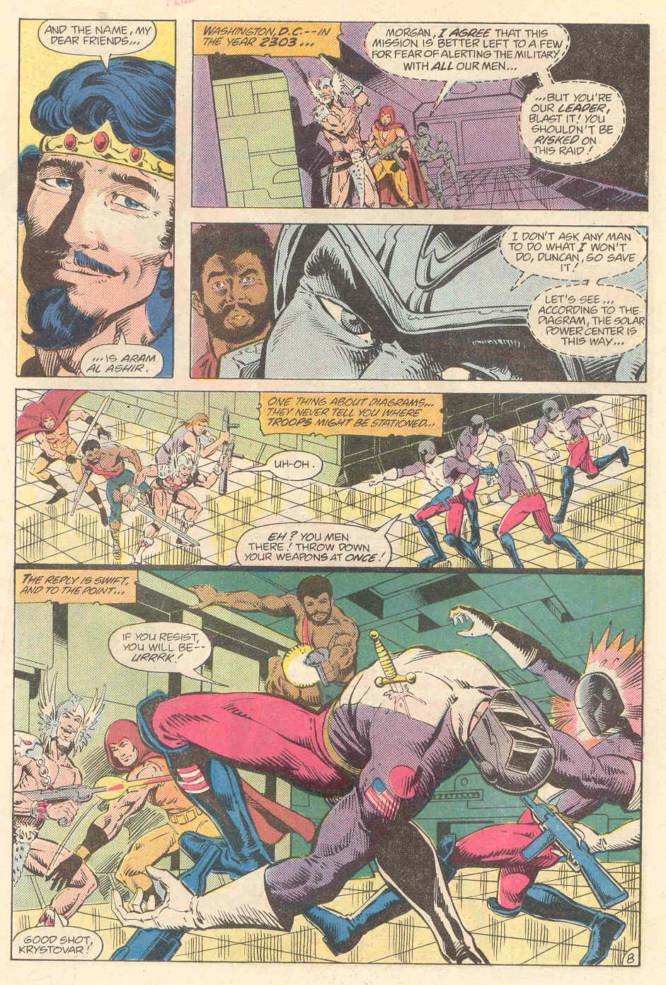 Read online Warlord (1976) comic -  Issue #83 - 9