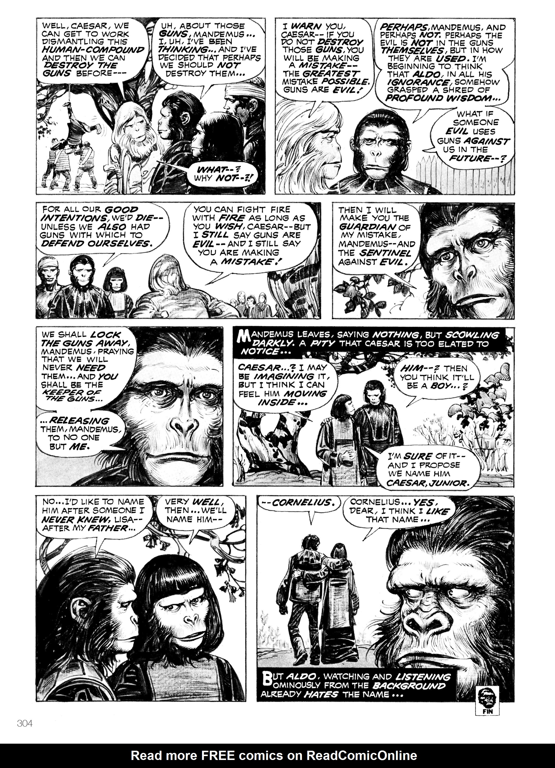 Read online Planet of the Apes: Archive comic -  Issue # TPB 3 (Part 3) - 100